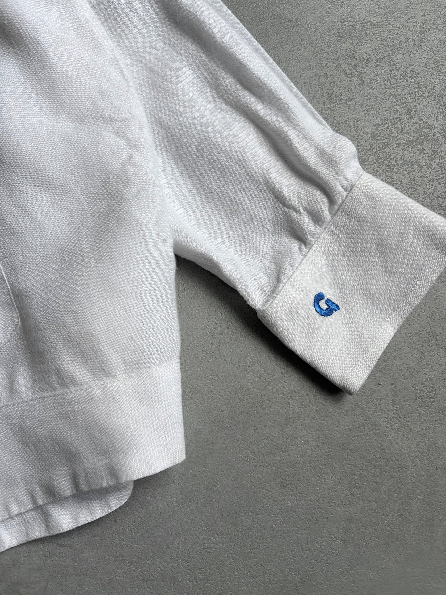 80's〜 UNKNOWN linen guayabear shirt