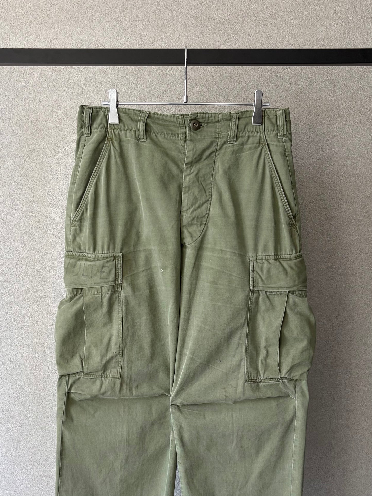 60's US.ARMY jungle fatigue pants "3rd"