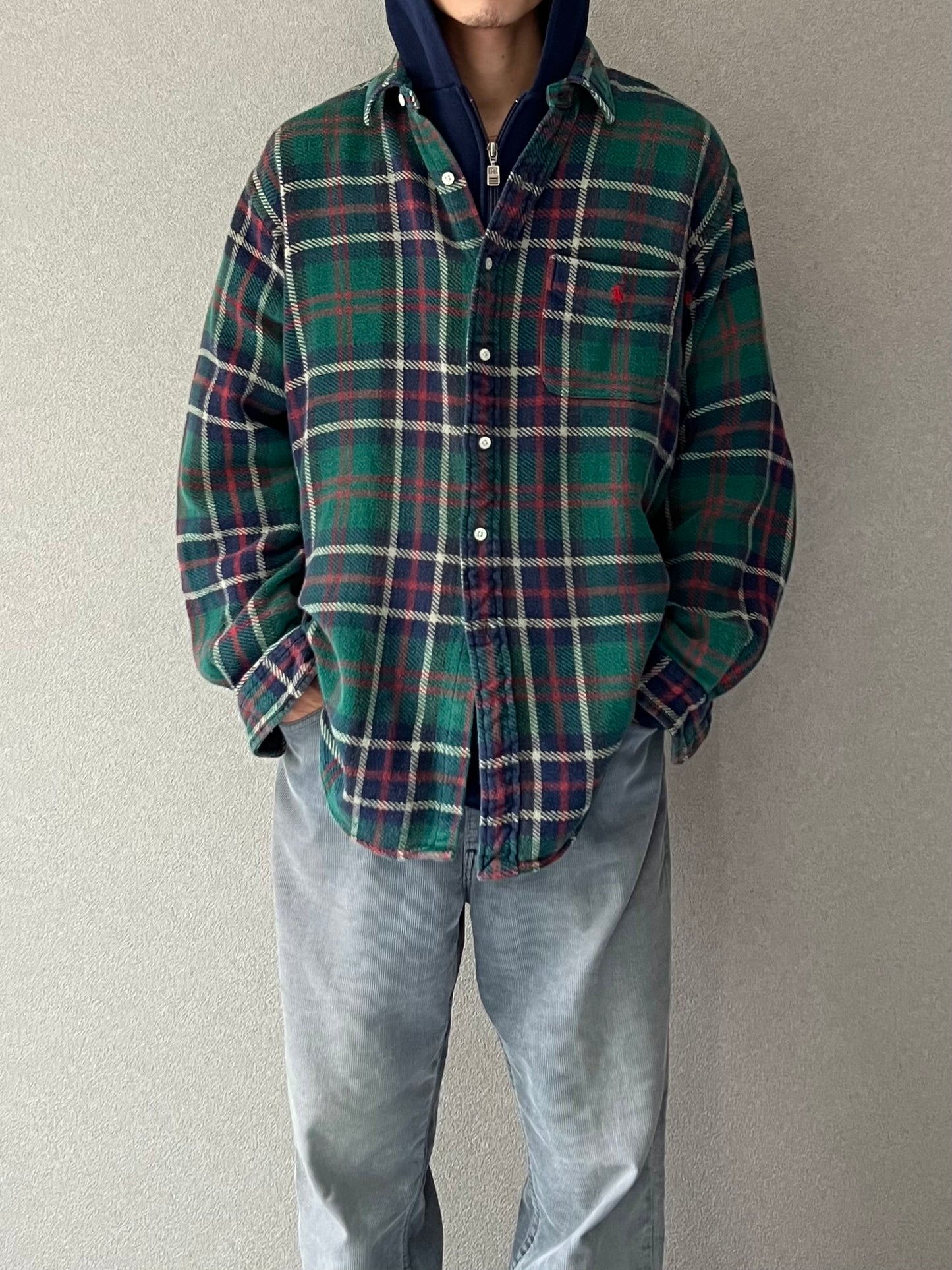 90's Polo Ralph Lauren flannel shirt "LOWELL SPORT"