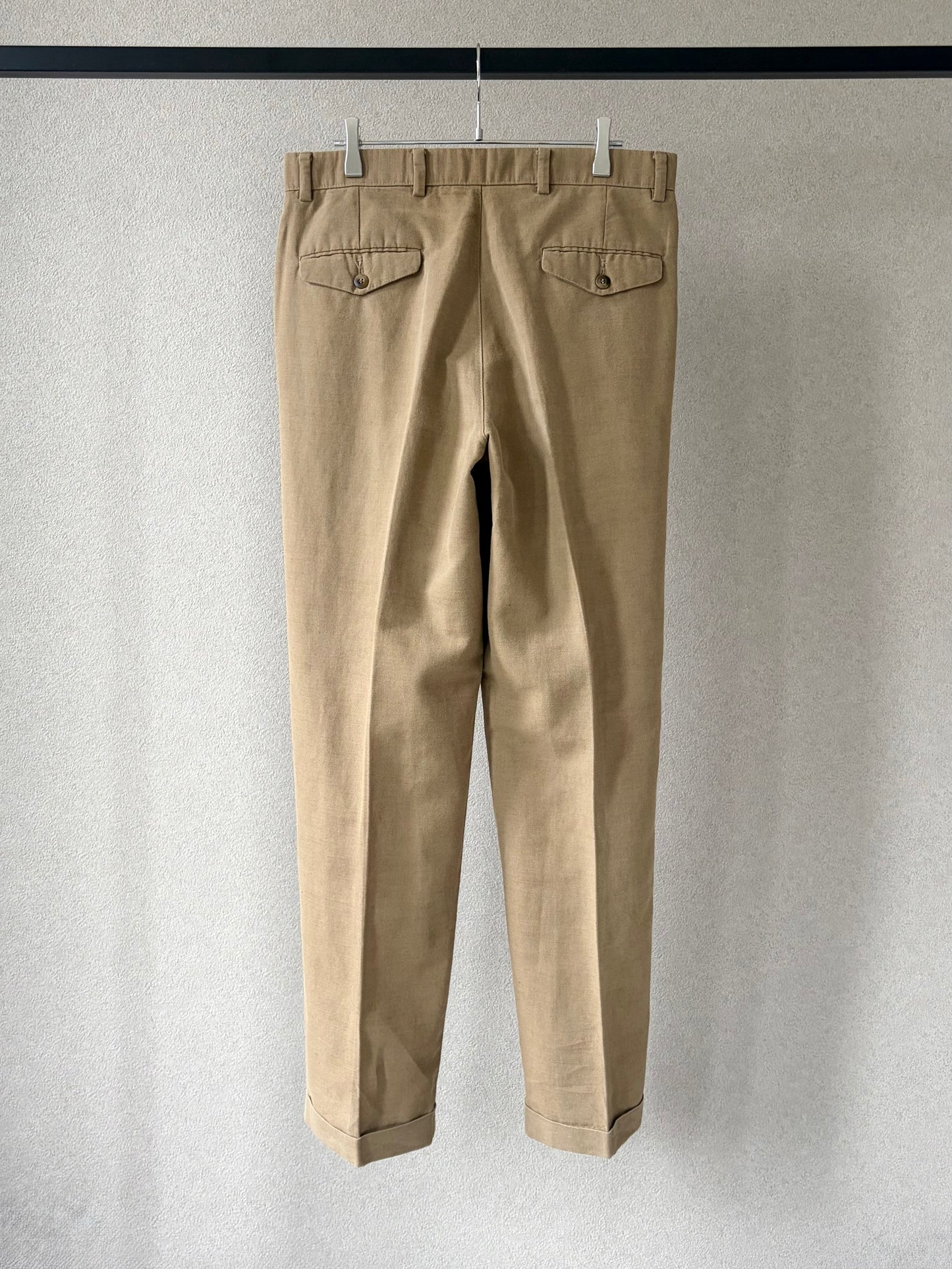 00's DOCKERS linen × cotton slacks