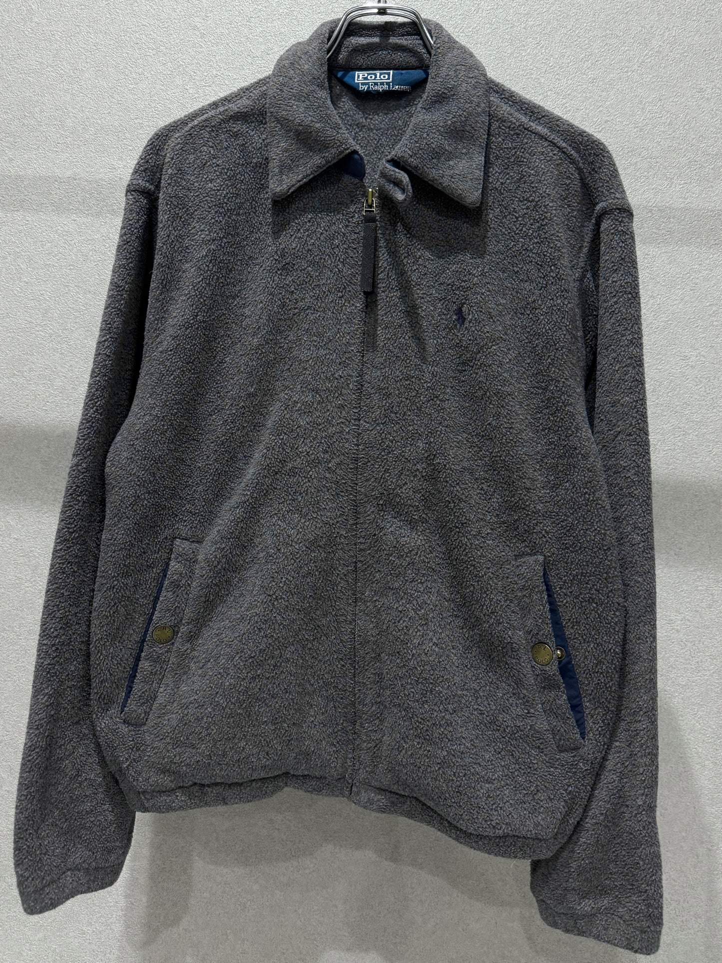 90's Polo Ralph Lauren fleece drizzler jacket