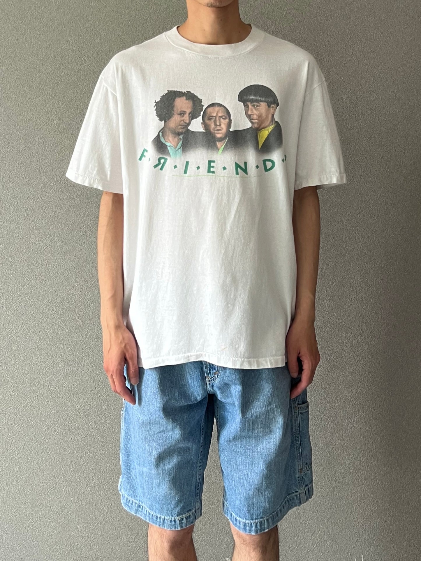 90's The Three Stooges FRIENDS parody t-shirt