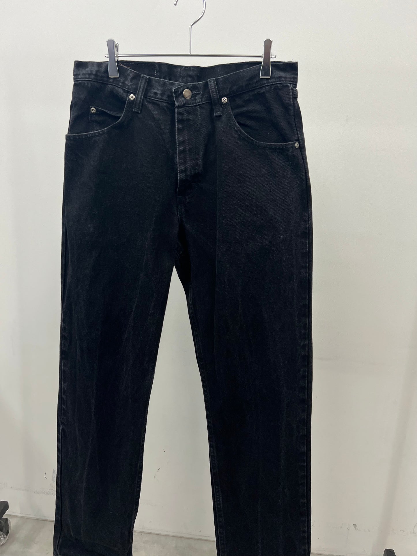 00's Wrangler black denim pants