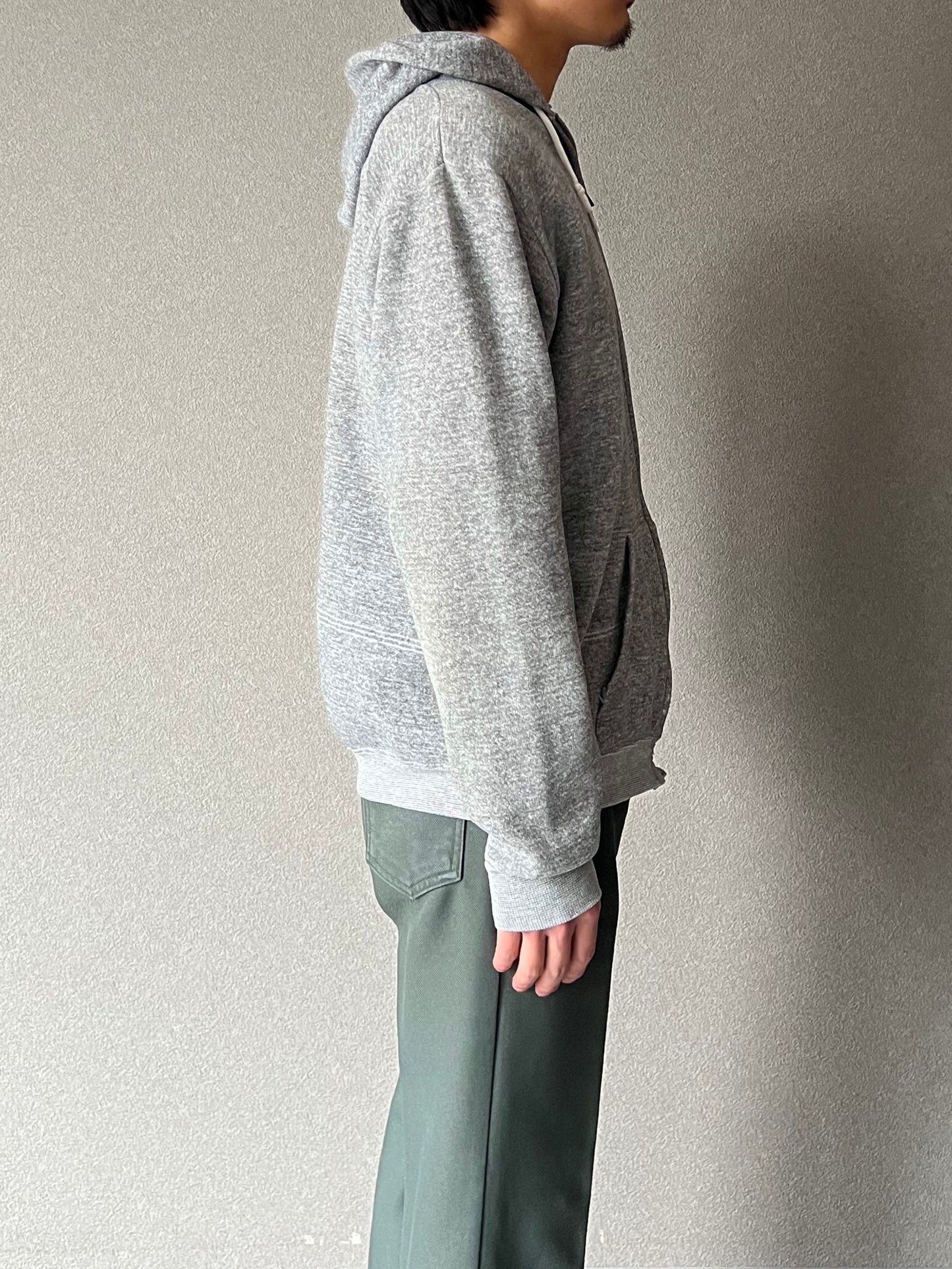 80's UNKNOWN zip up sweat hoodie