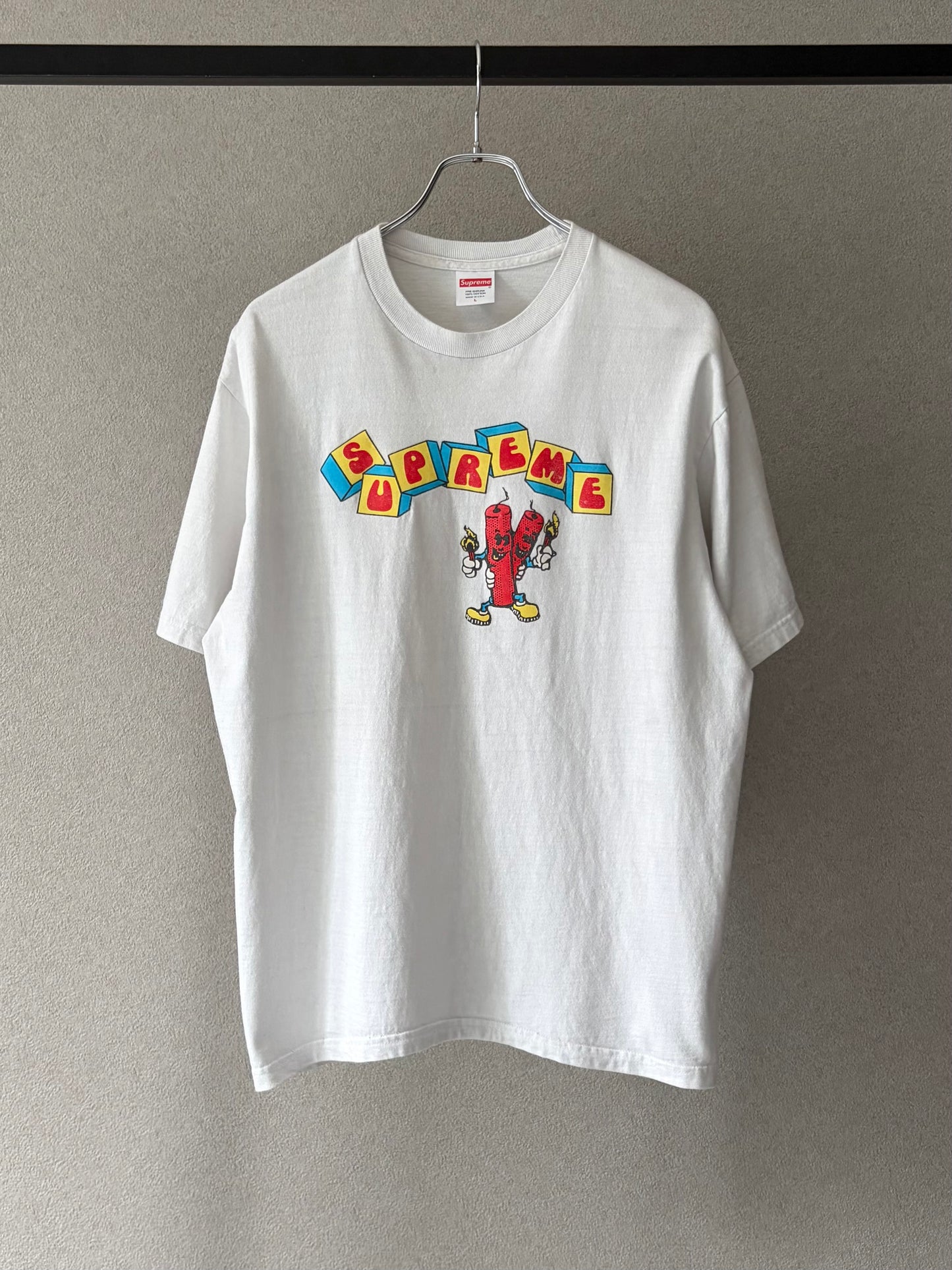 10's〜 SUPREME skate t-shirt "Made in USA"
