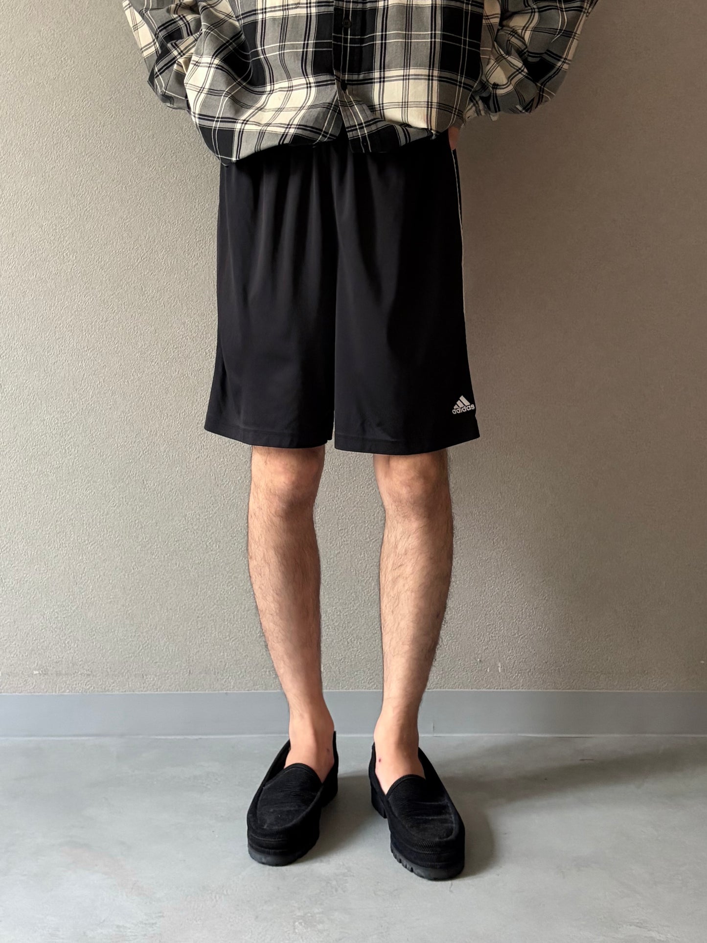 00's adidas track shorts