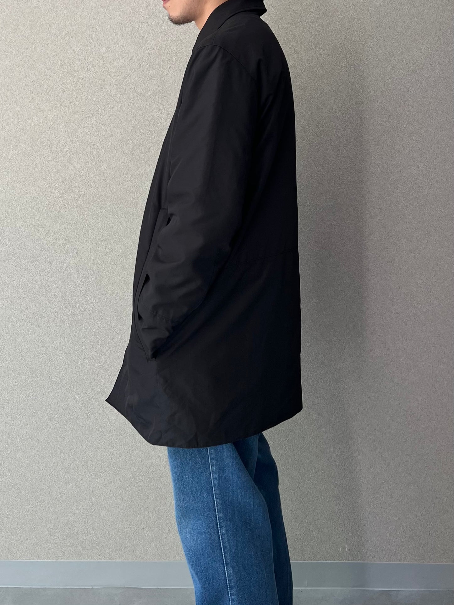 00's BANANA REPUBLIC nylon half coat
