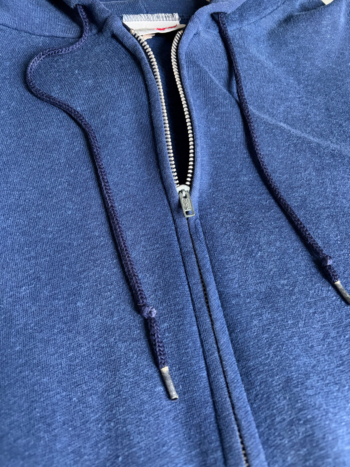 80's BW zip up sweat hoodie