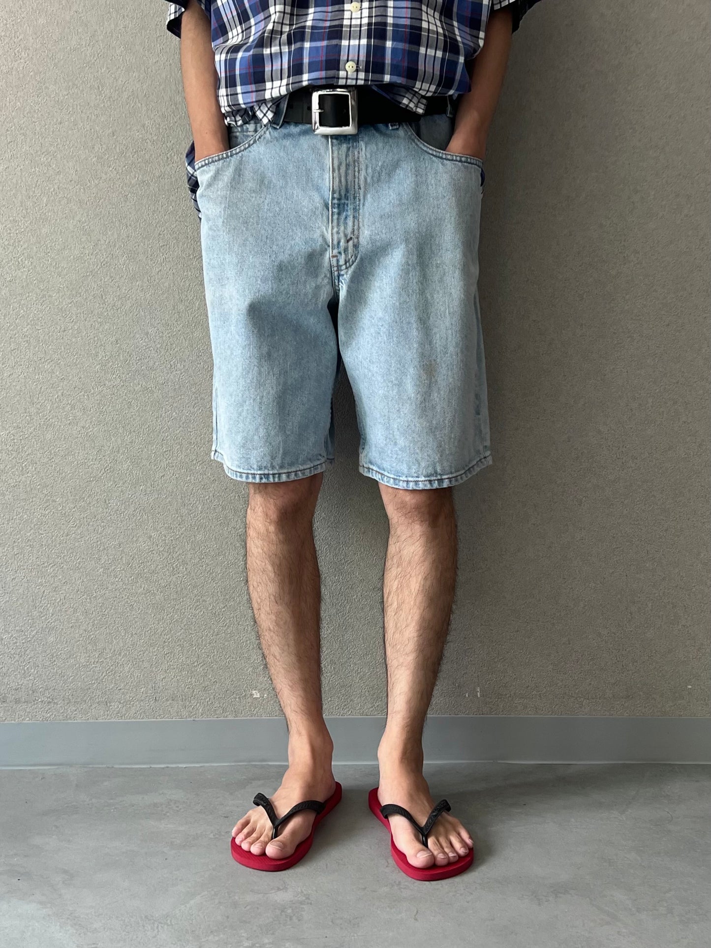 00's Levi’s 550 denim shorts "Made in MEXICO"