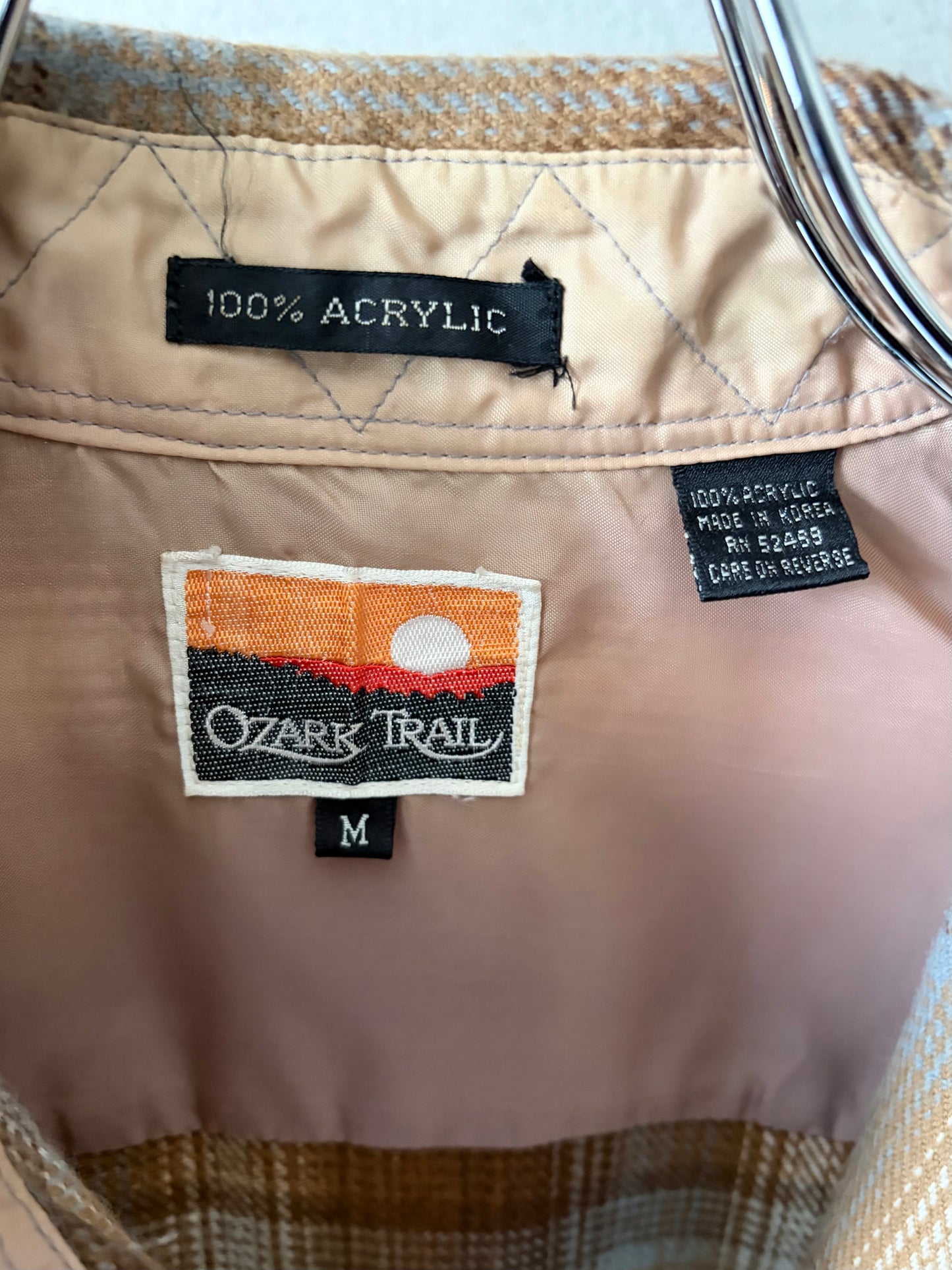 70's〜 OZARK TRAIL acryl shirt