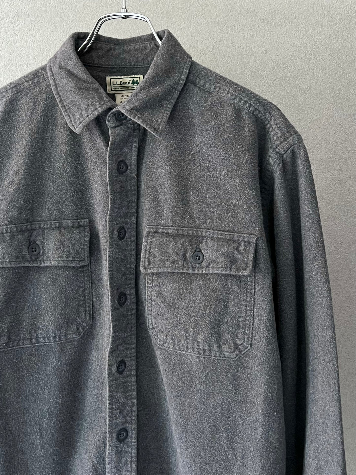 00's L.L.BEAN chamios cloth shirt