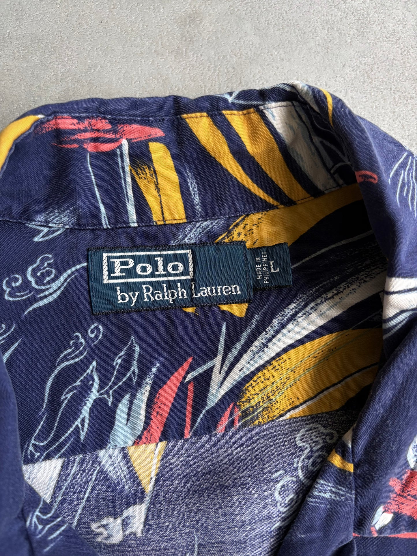 90's Polo Ralph Lauren open collar shirt