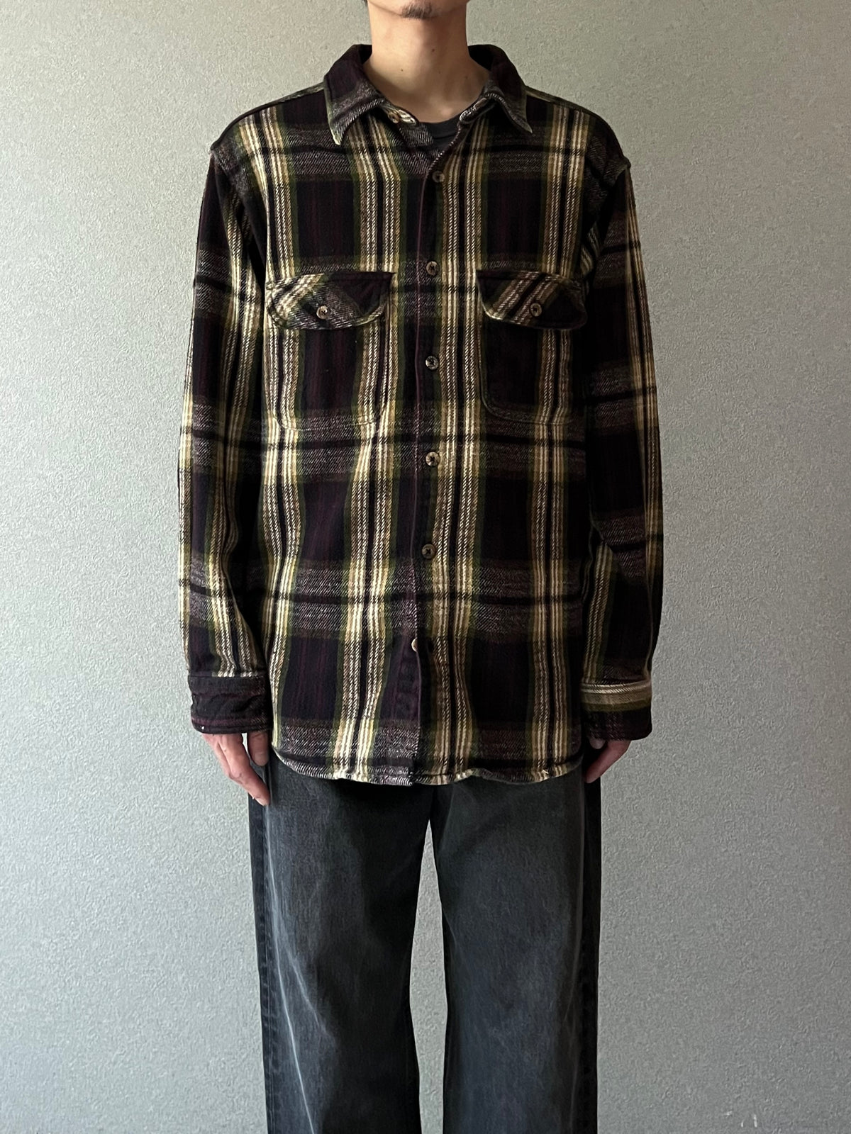 00's FIELD & STREAM flannel shirt