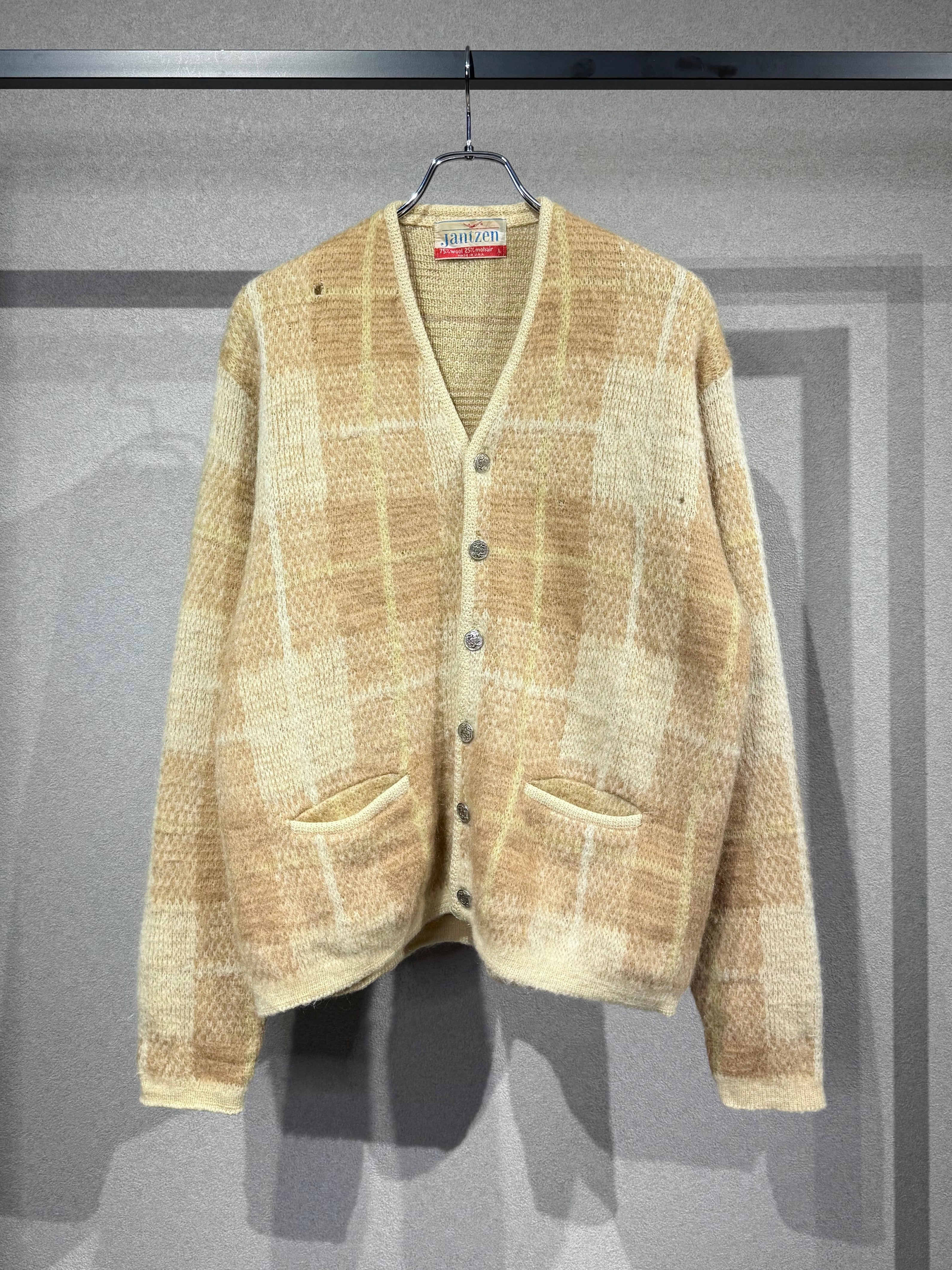 60's Jantzen mohair cardigan 