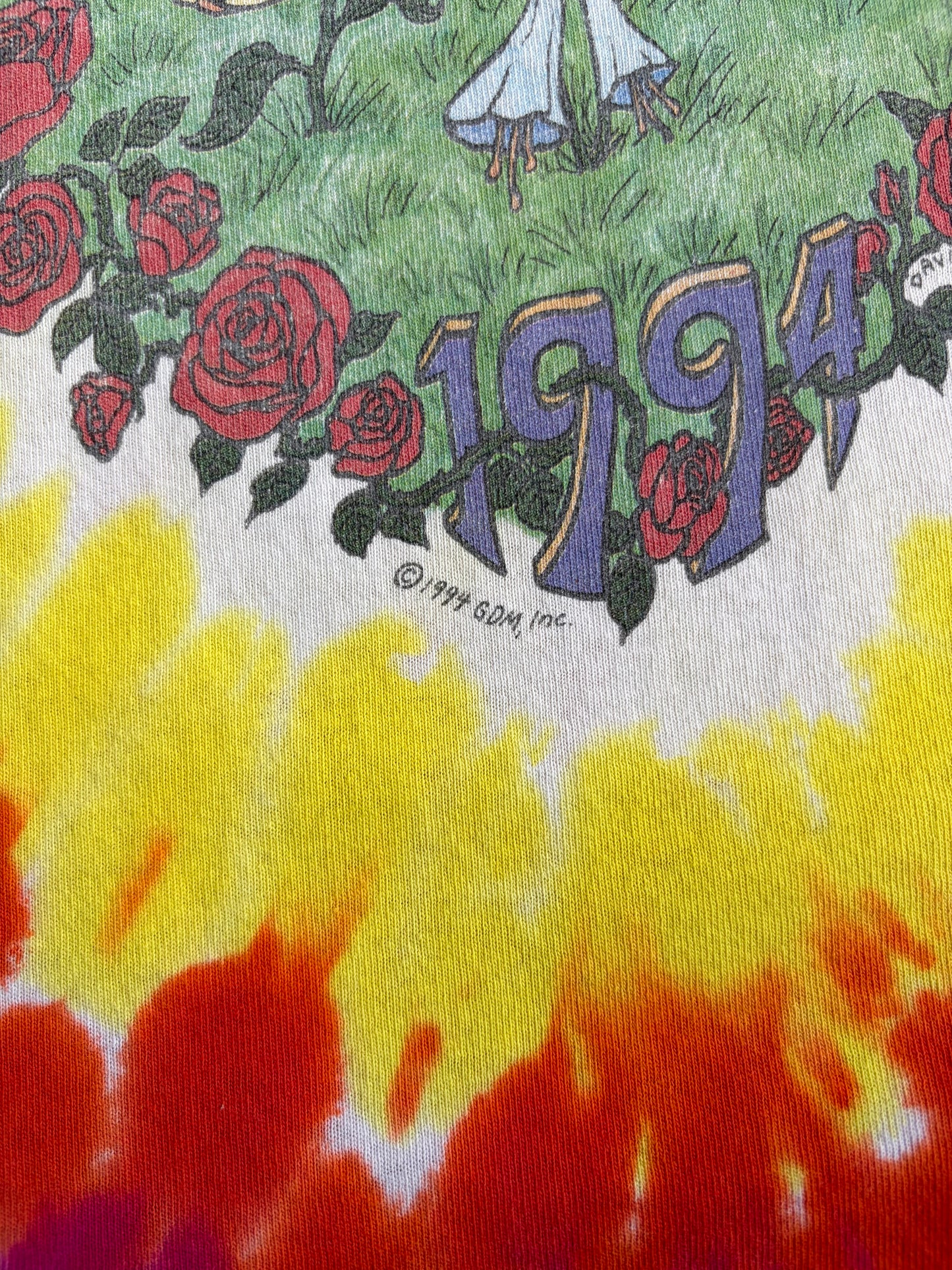 00's GRATEFUL DEAD music t-shirt