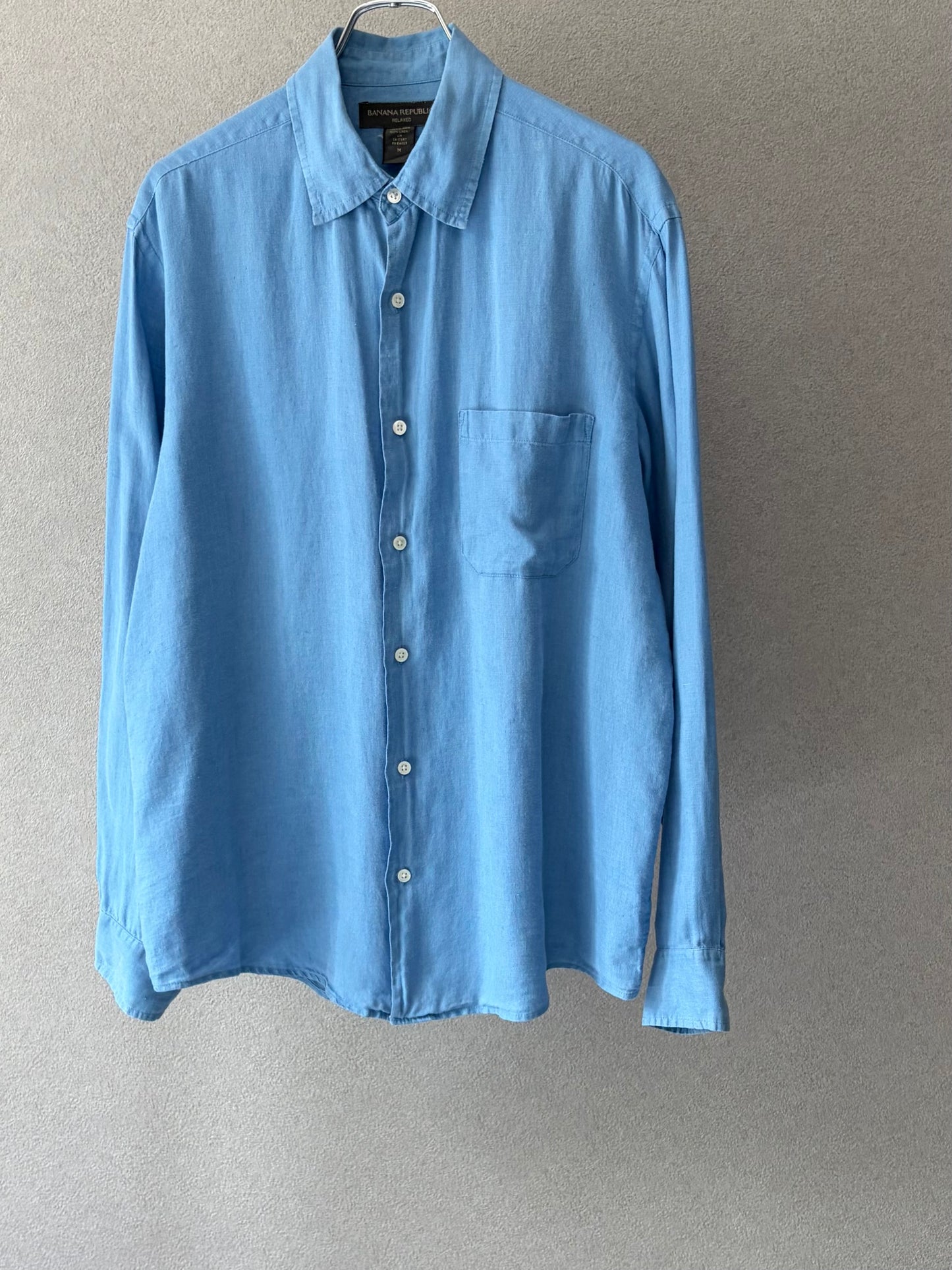 00's BANAN REPUBLIC linen shirt