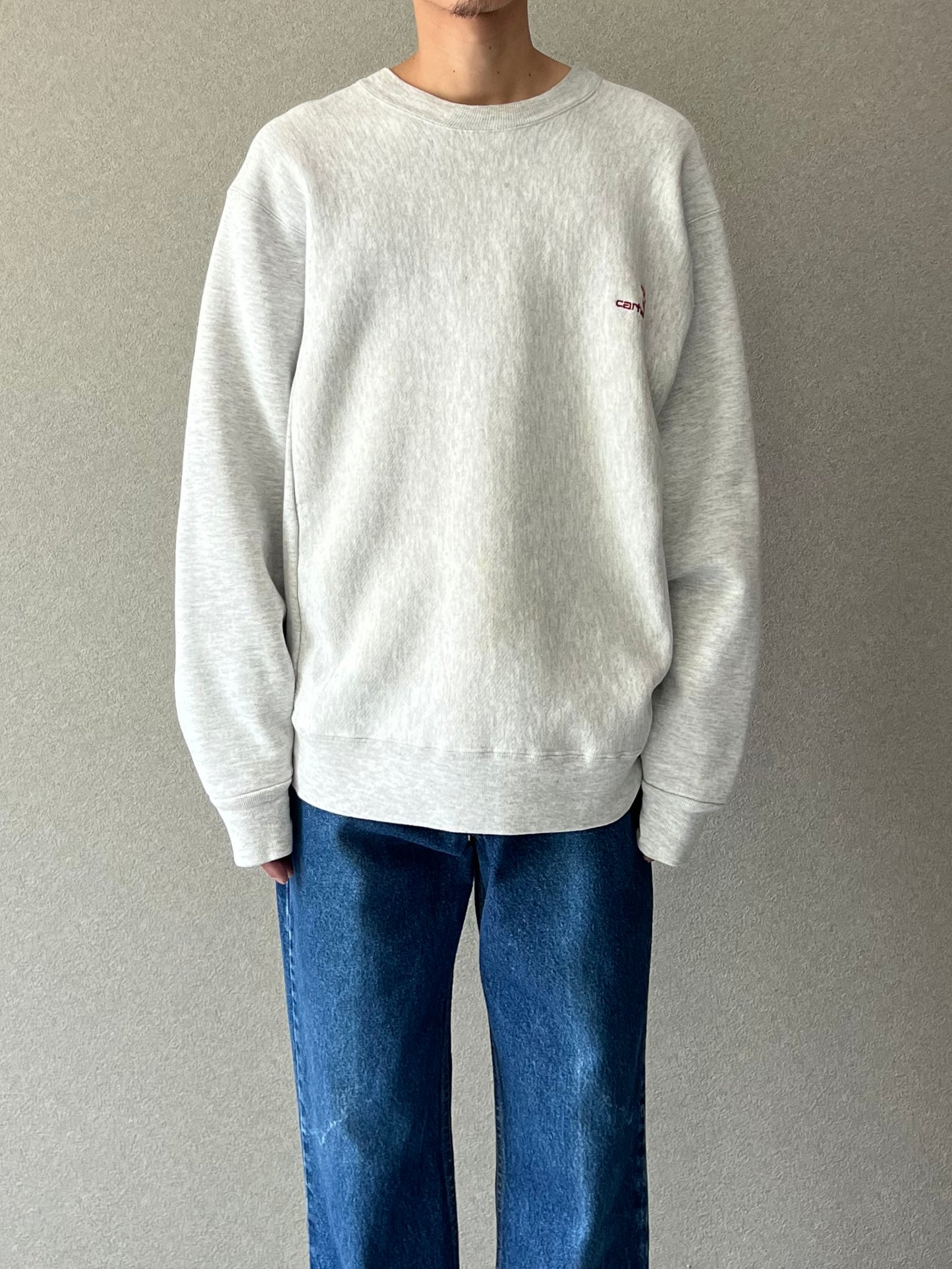 80's carhartt reverse weave type sweater