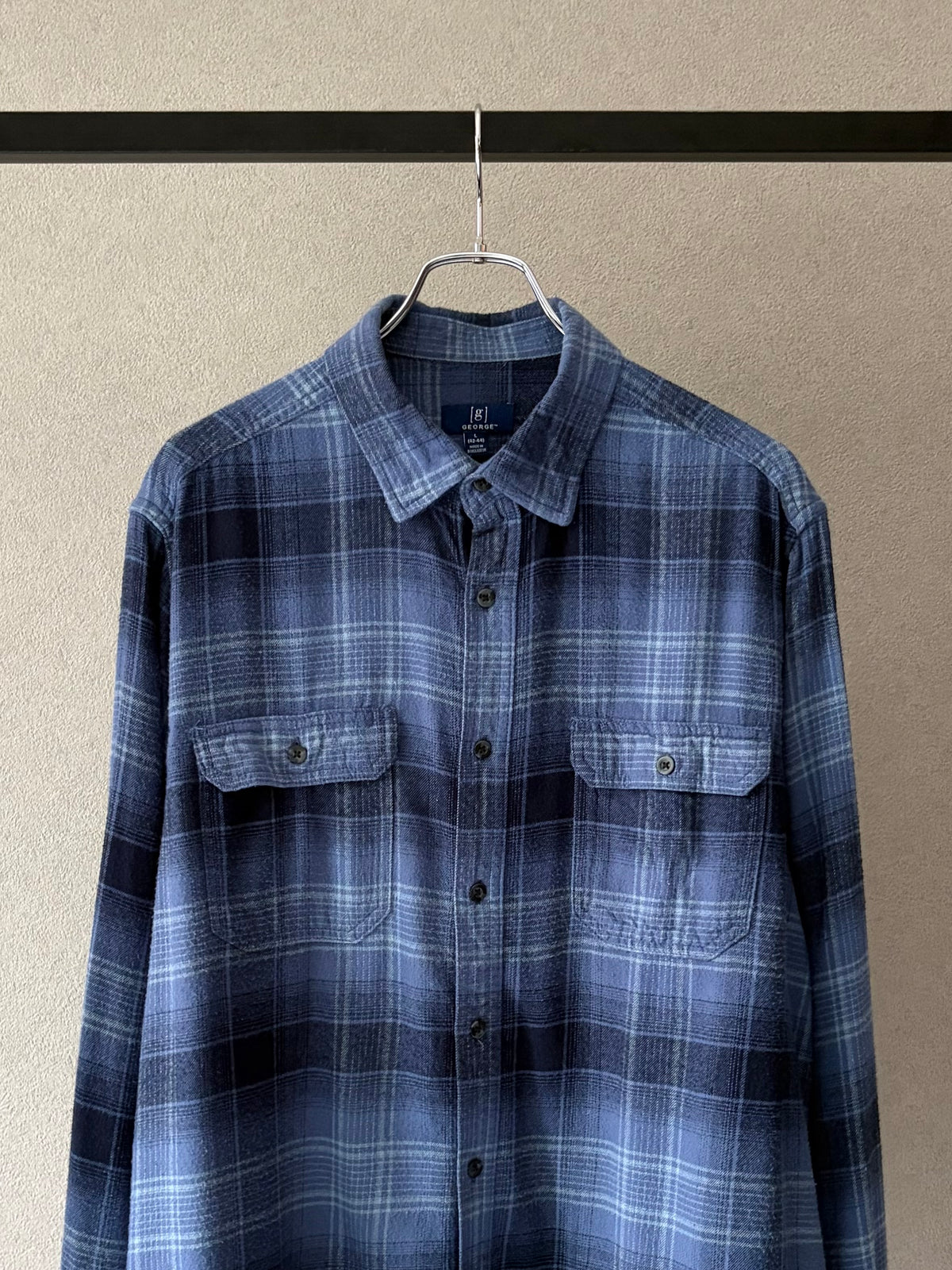 00's GEORGE flannel shirt