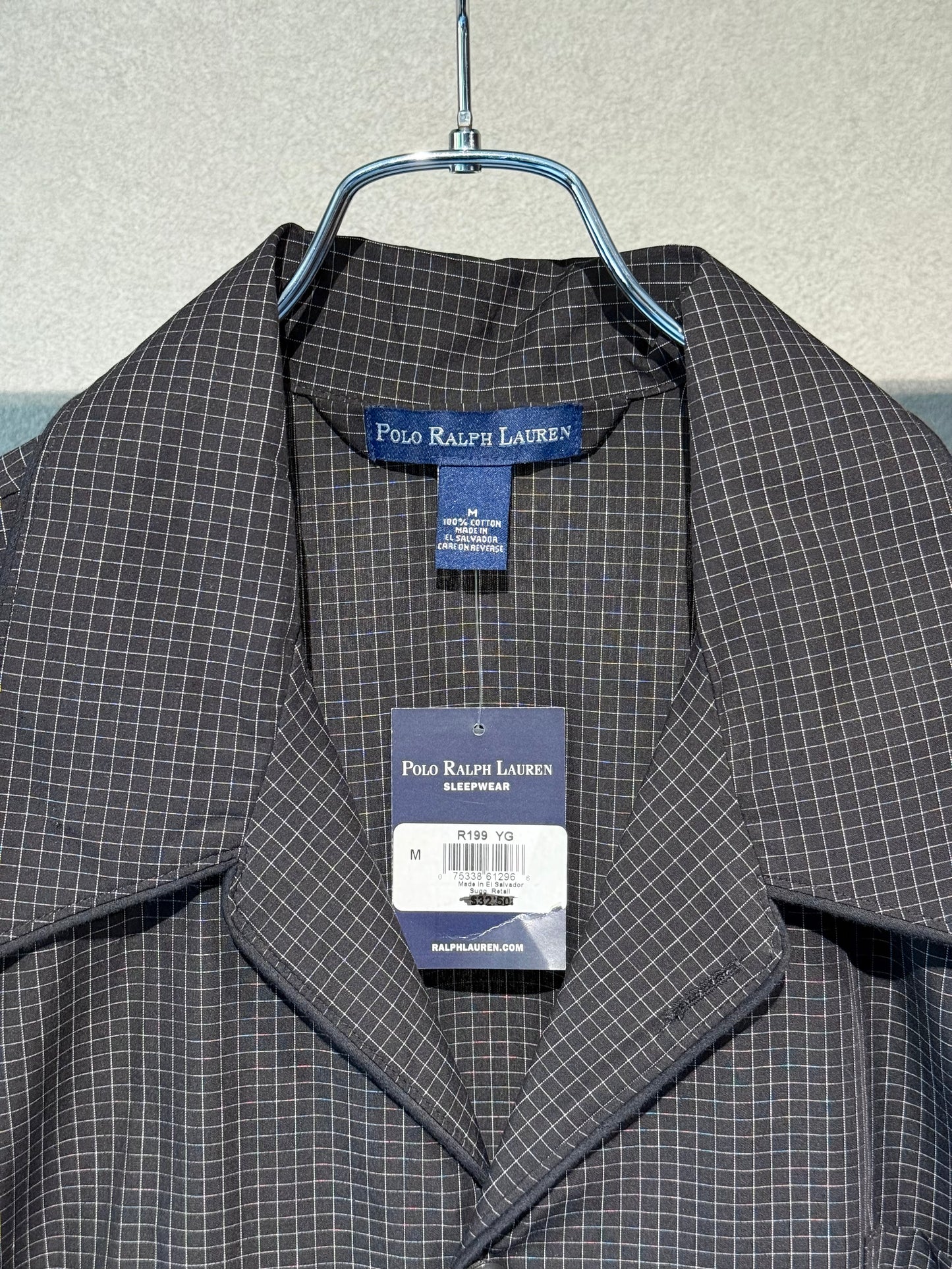 00's Polo Ralph Lauren pajama shirt "DEAD STOCK"