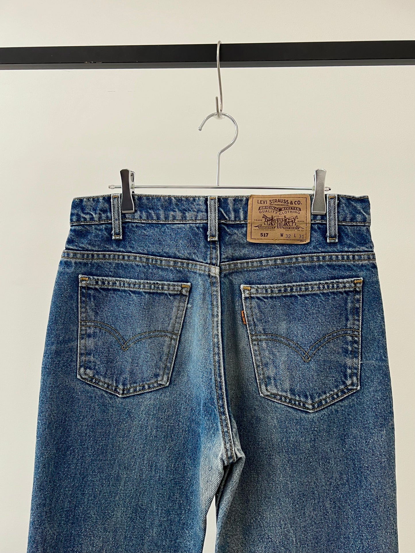 90's Levi's 517 denim pants "Made in USA"