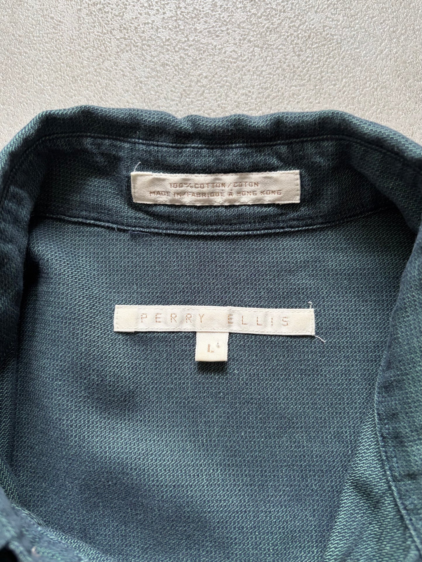 90's PERRY ELLIS BD shirt