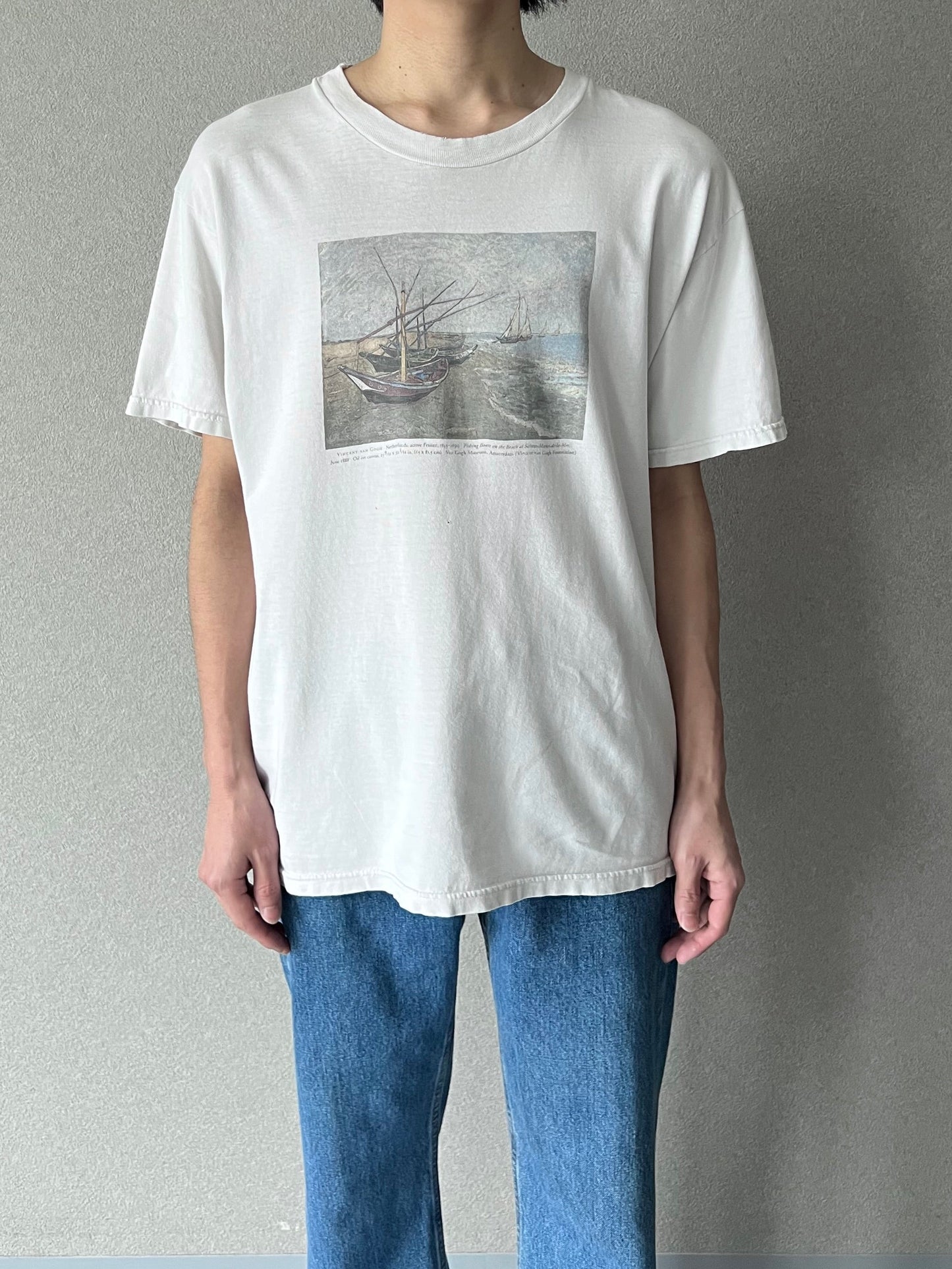 90's Vincent van Gogh art t-shirt