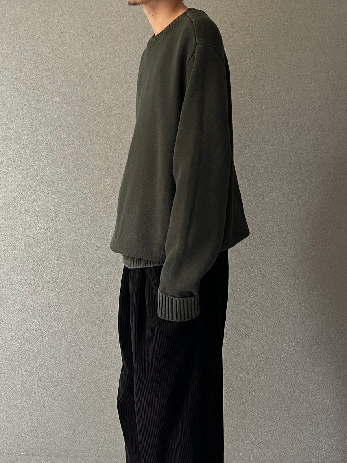 00's ST.JOHN'S BAY cotton knit sweater