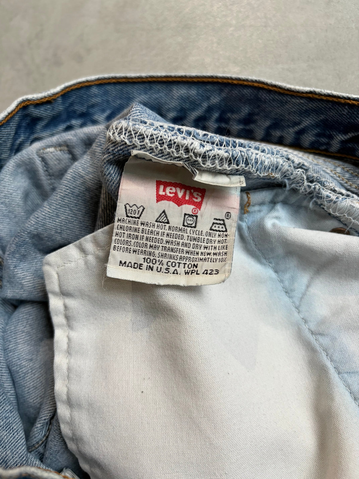 90's Levi's 501 denim pants "Made in USA"