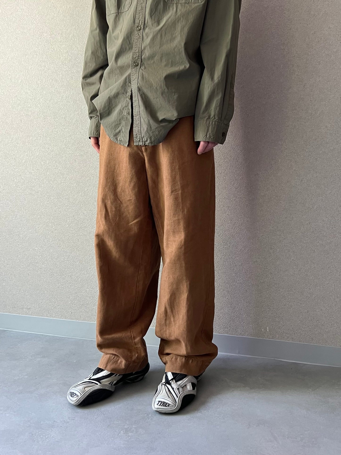 00's BANANA REPUBLIC cotton×linen pants