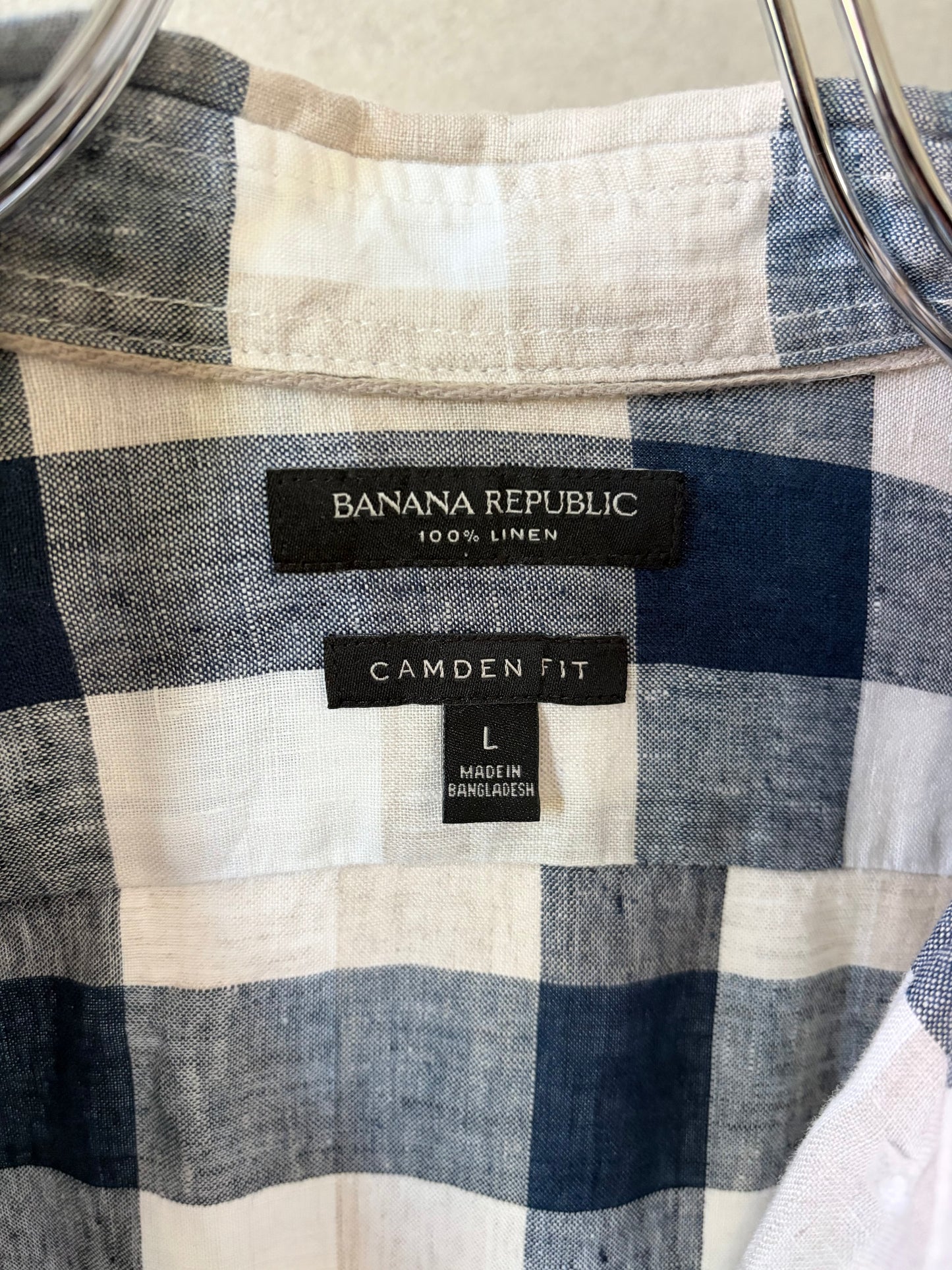 00's BANANA REPUBLIC linen shirt