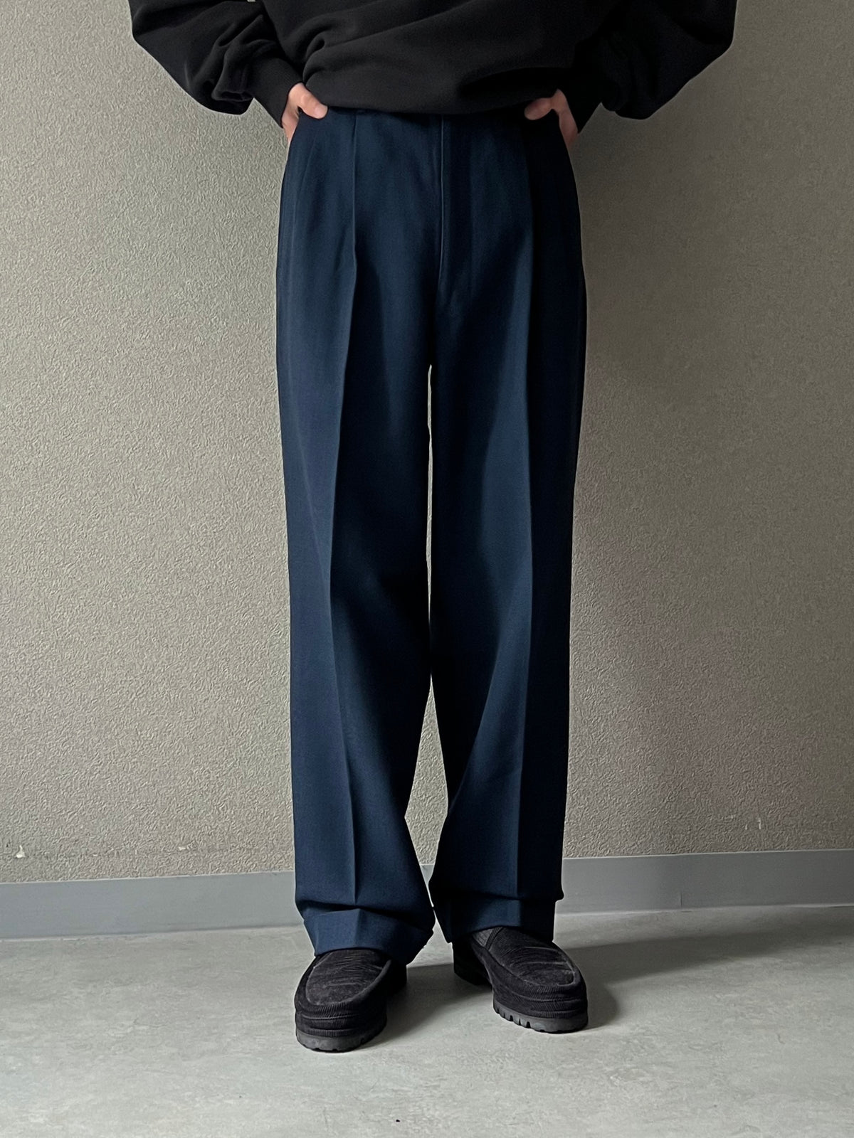 70's VINTAGE wool slacks