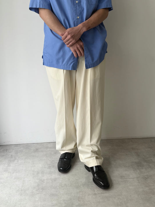 90's〜 Polo Ralph Lauren silk × cotton slacks