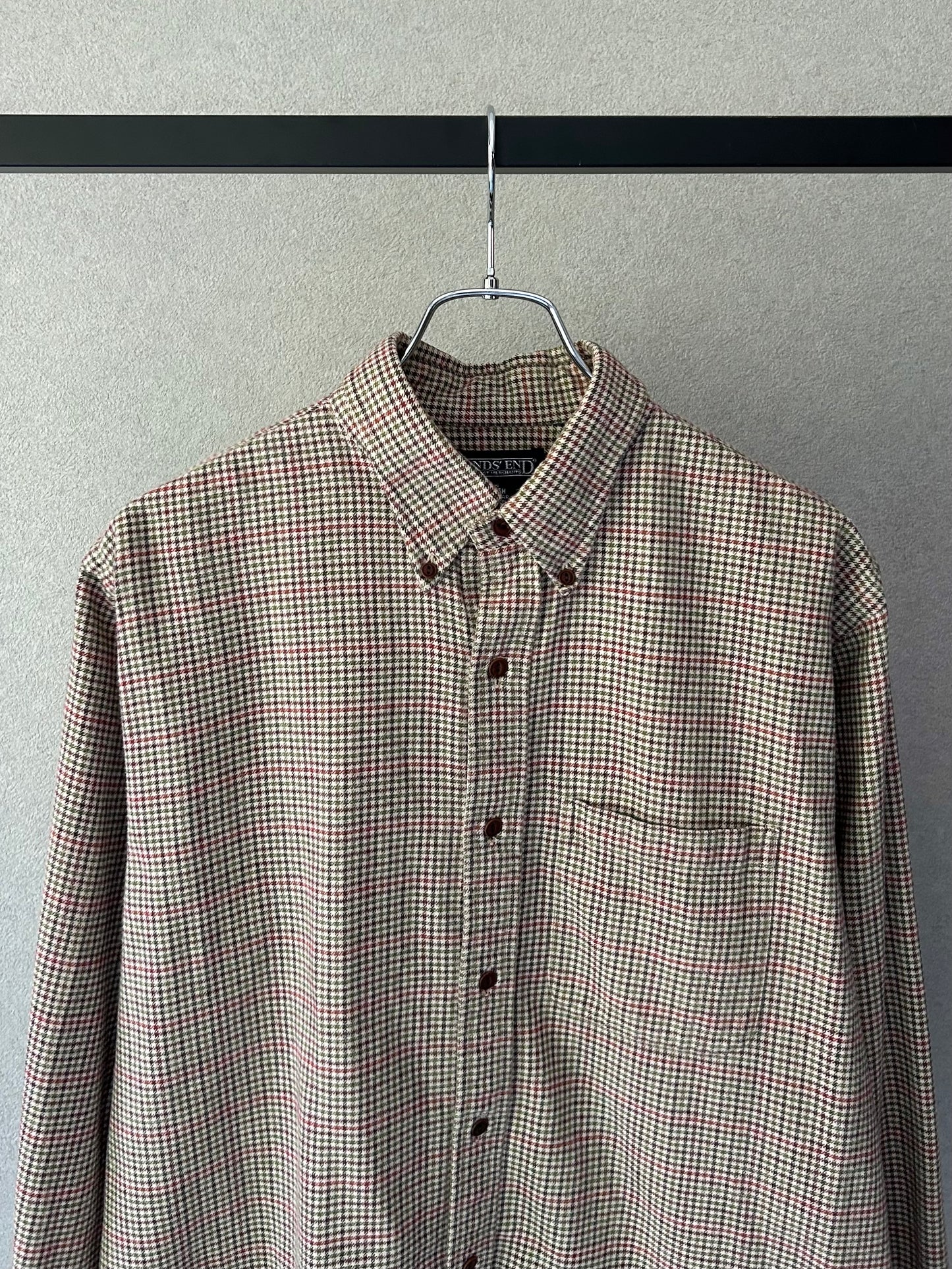90's LANDS' END flannel shirt