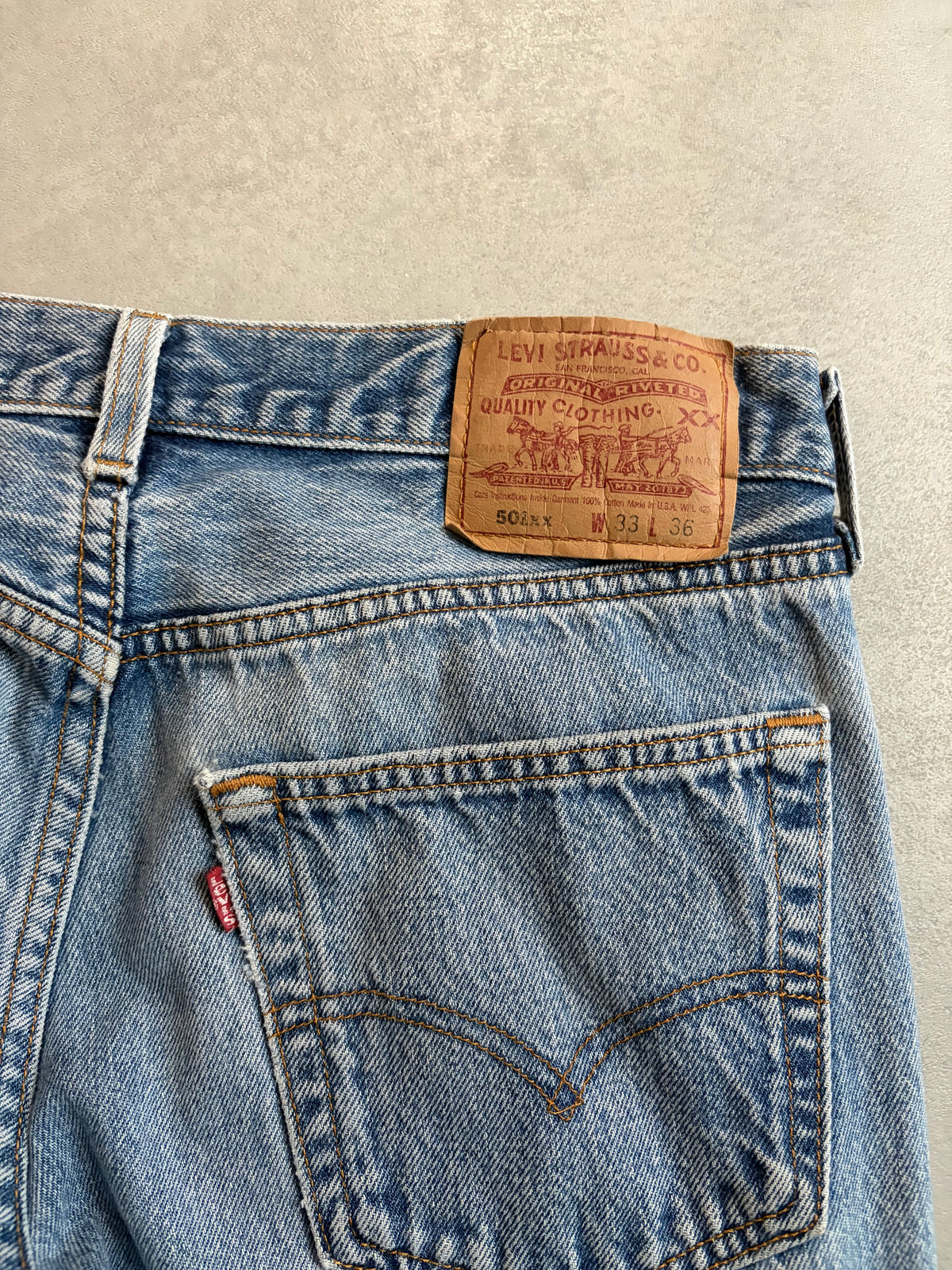 90's Levi's 501 denim pants "Made in USA"