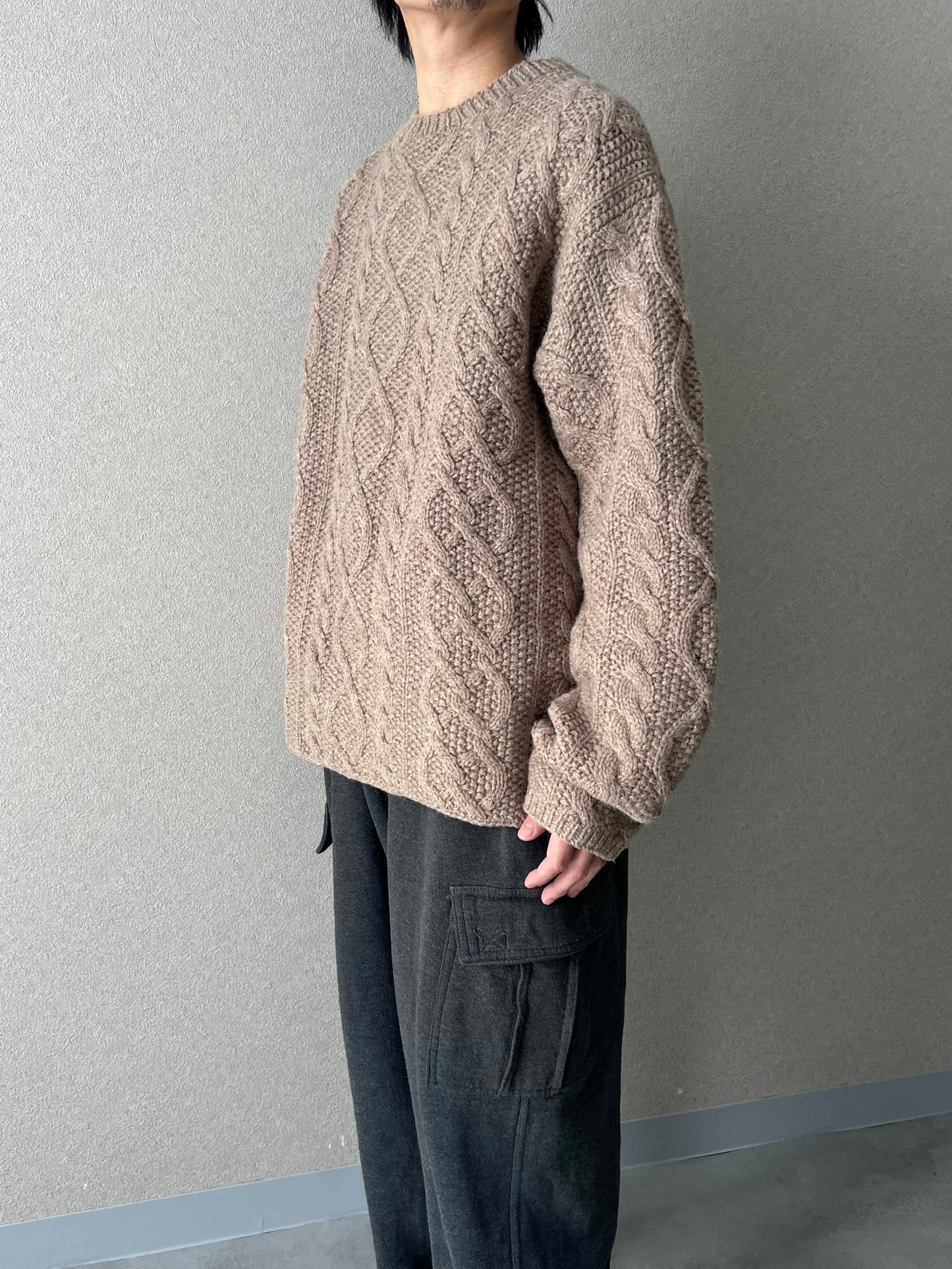 90's J.CREW shetland wool knit