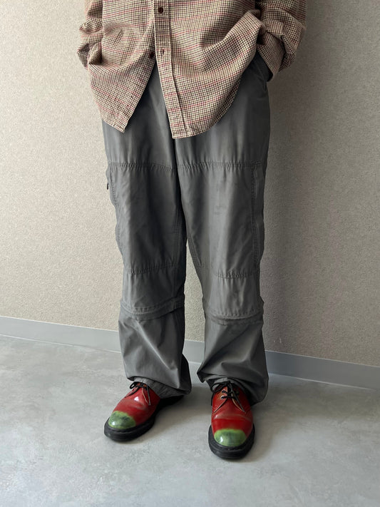 00's GAP cotton×nylon convertible cargo pants