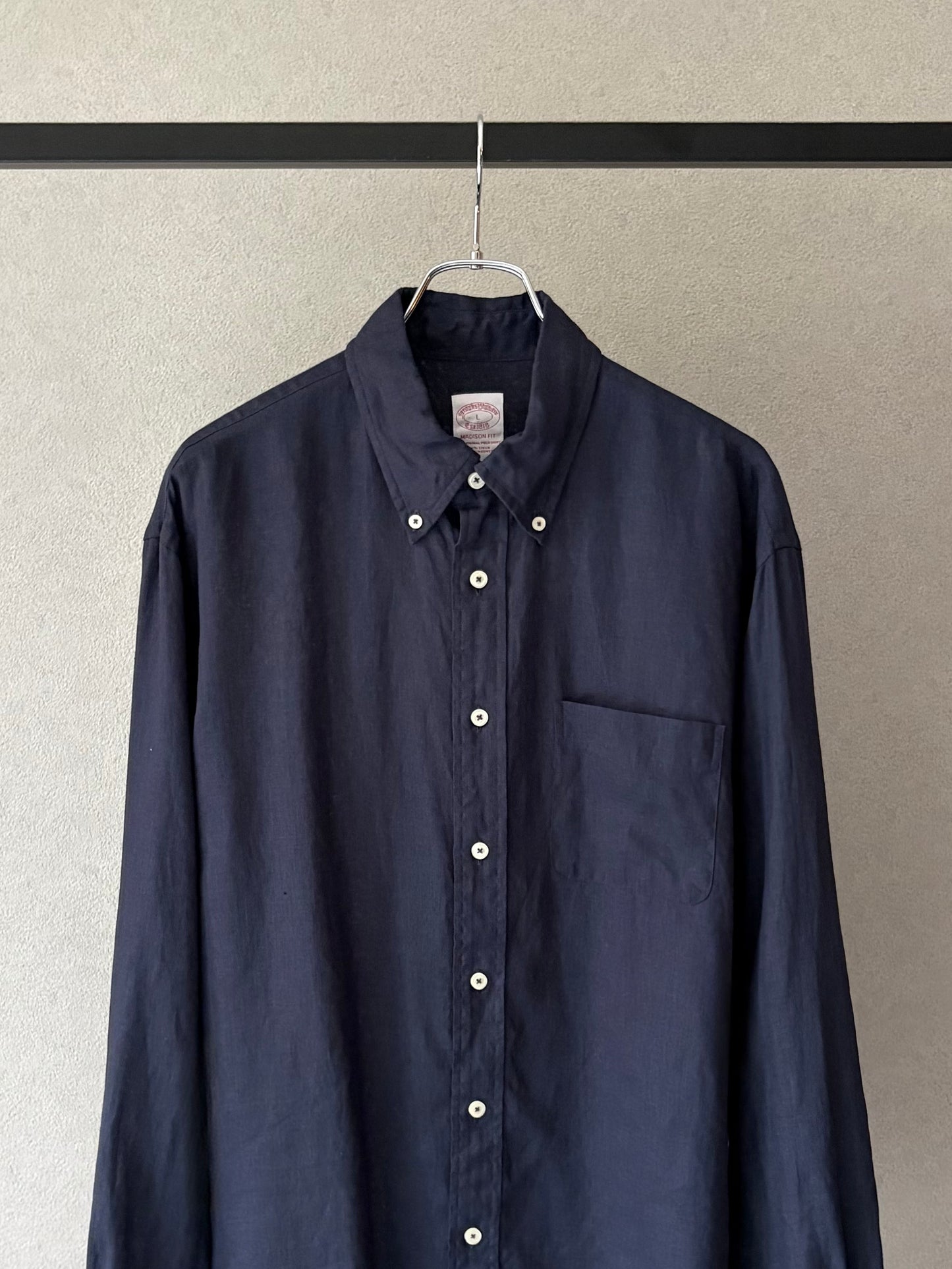 00's Brooks Brothers BD linen shirt