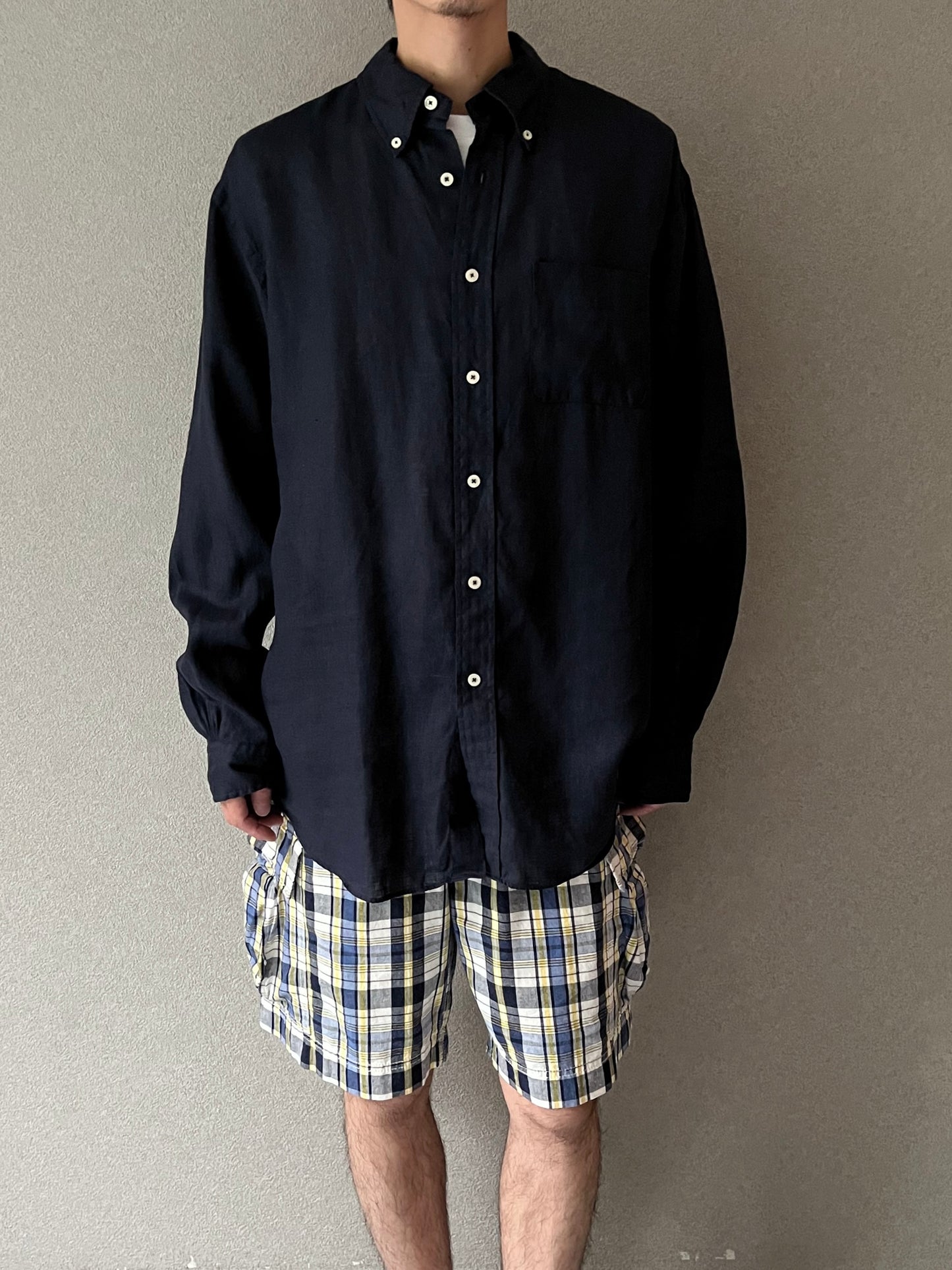 00's Brooks Brothers BD linen shirt