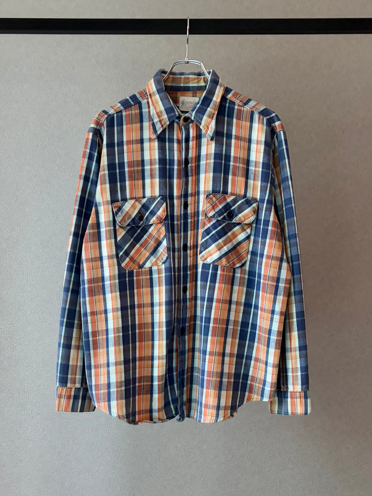 60's FIVE BROTHER flannel shirt
