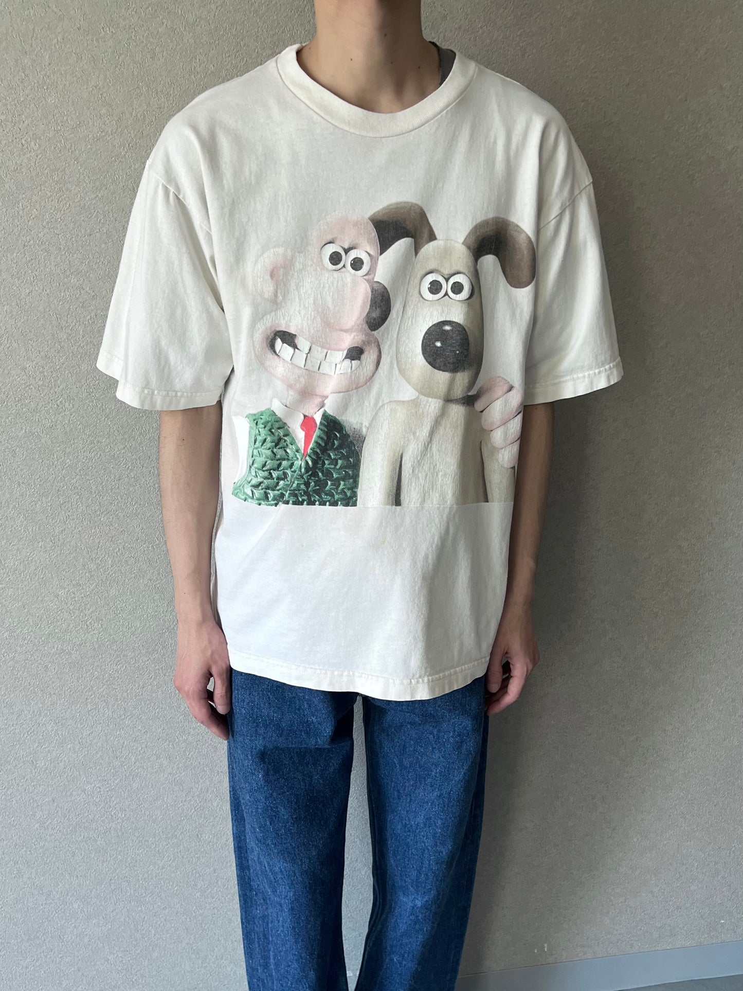 90's Wallace & Gromit print t-shirt