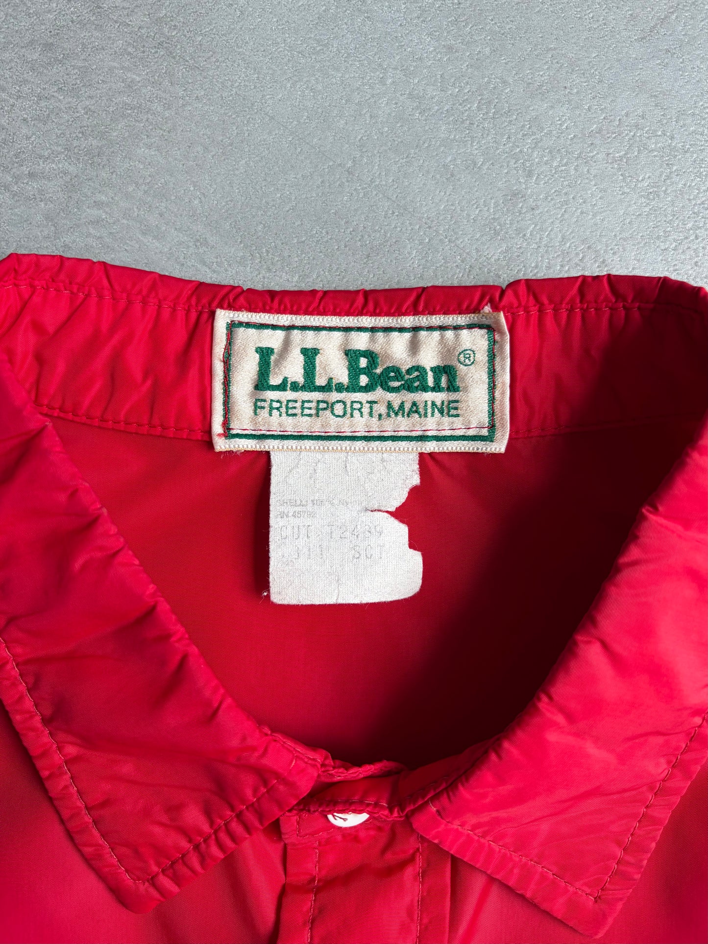 80's L.L.Bean nylon shirt
