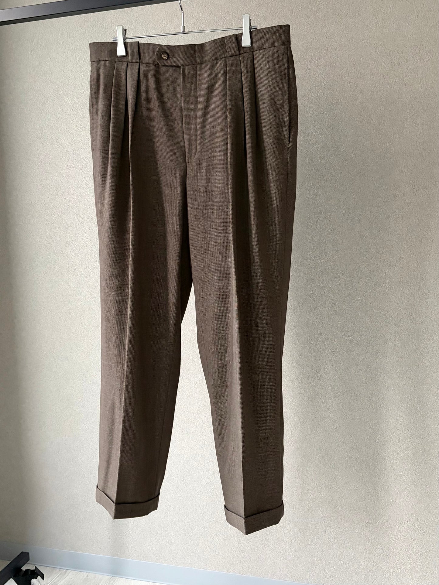 90's Loro Piana wool slacks "Made in ITALY"