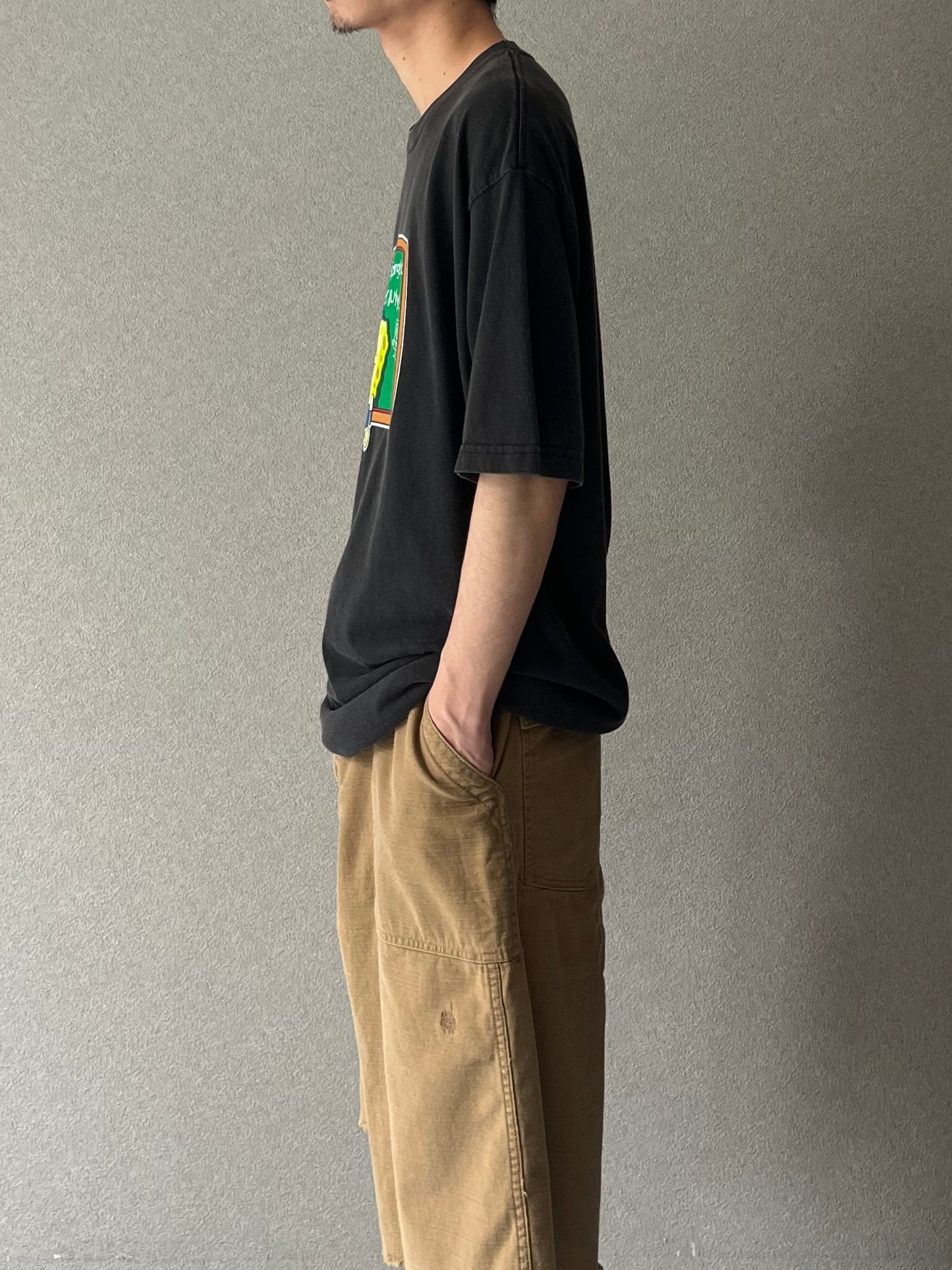 00's SPONGE BOB print t-shirt