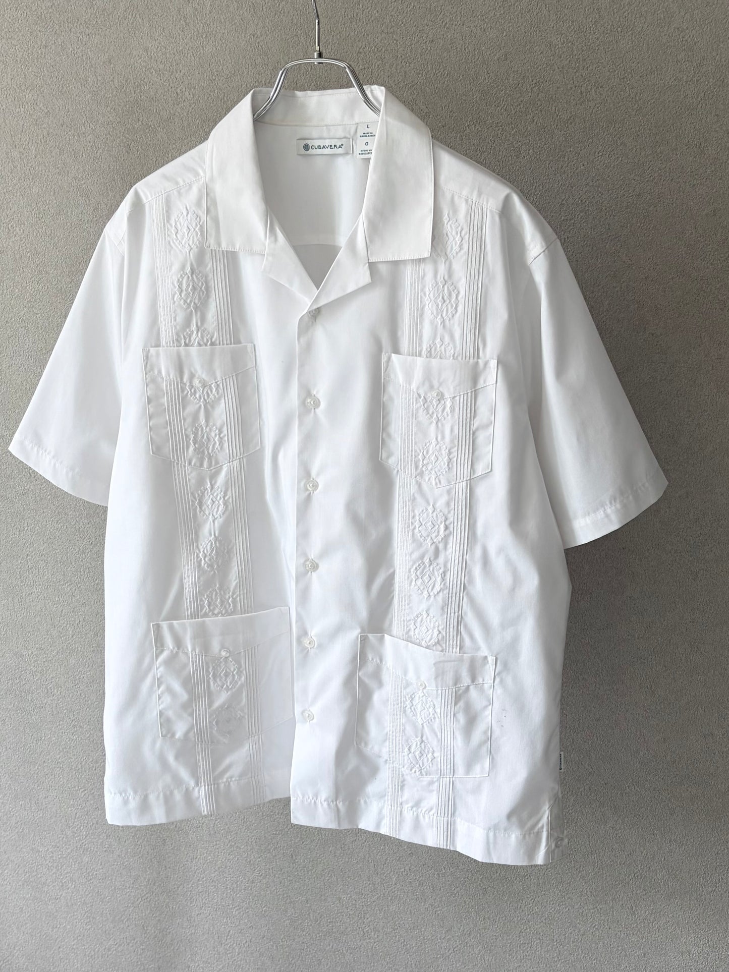 00's CUBAVERA guayabera shirt