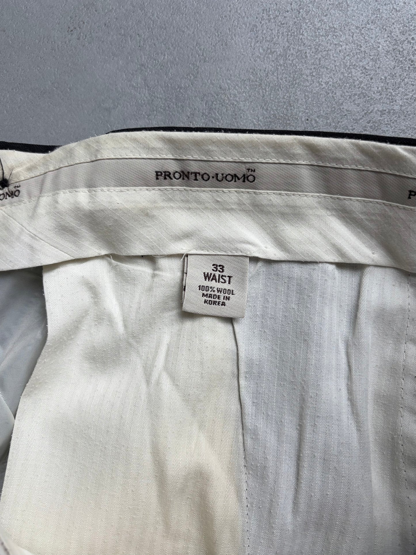 90's PRONTO UOMO wool slacks