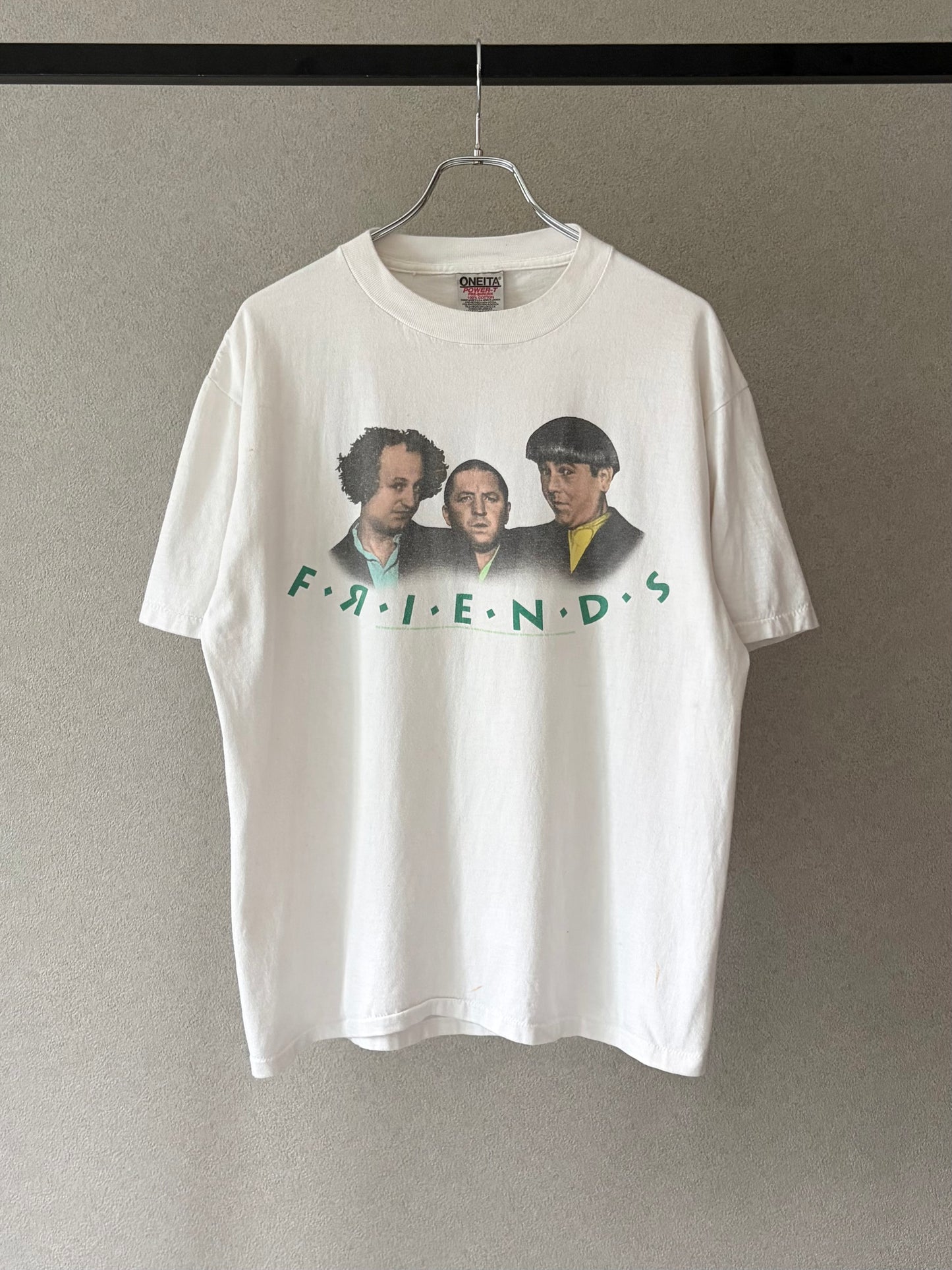 90's The Three Stooges FRIENDS parody t-shirt