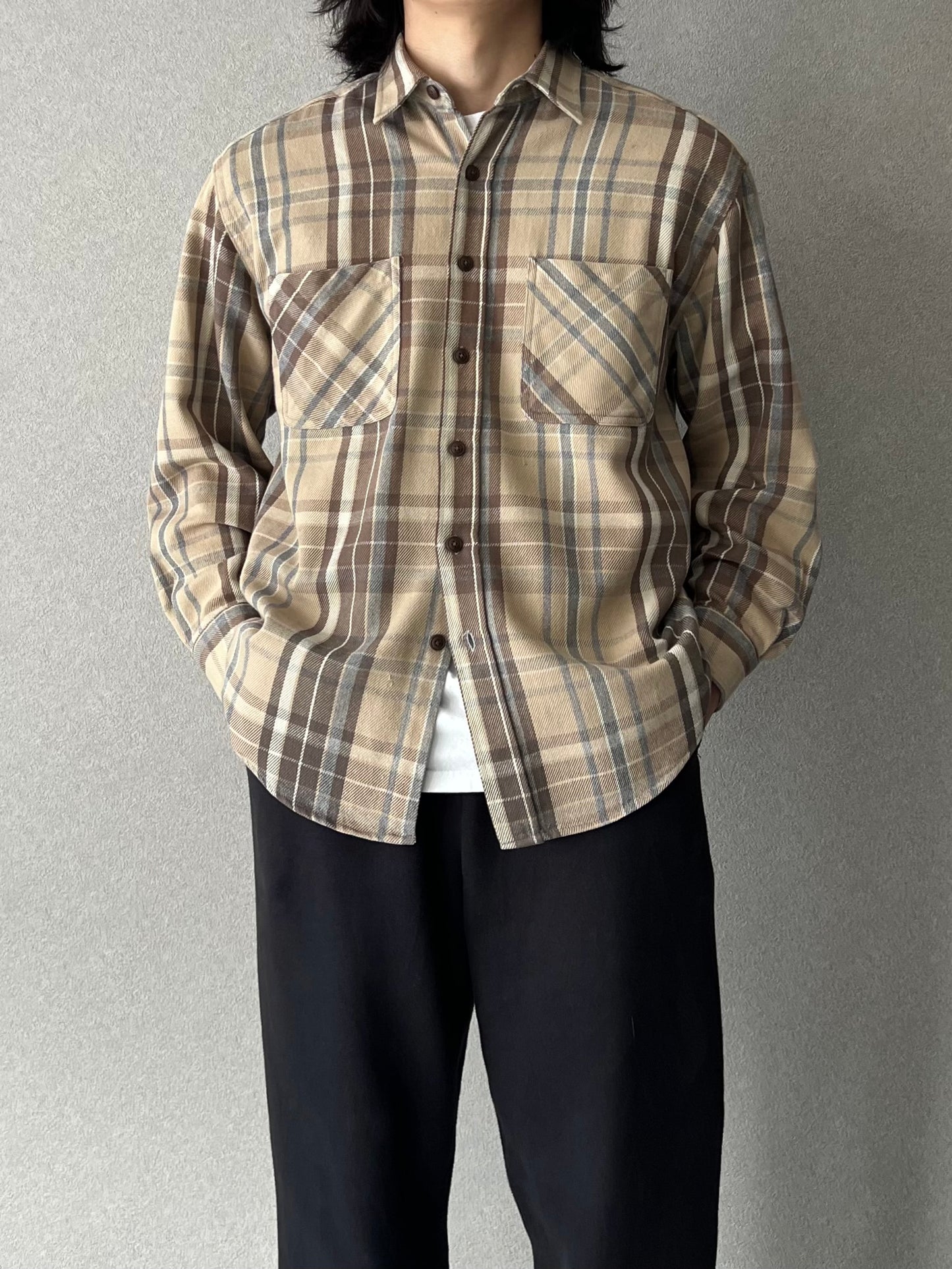 00's ST.JHONS'BAY flannel shirt