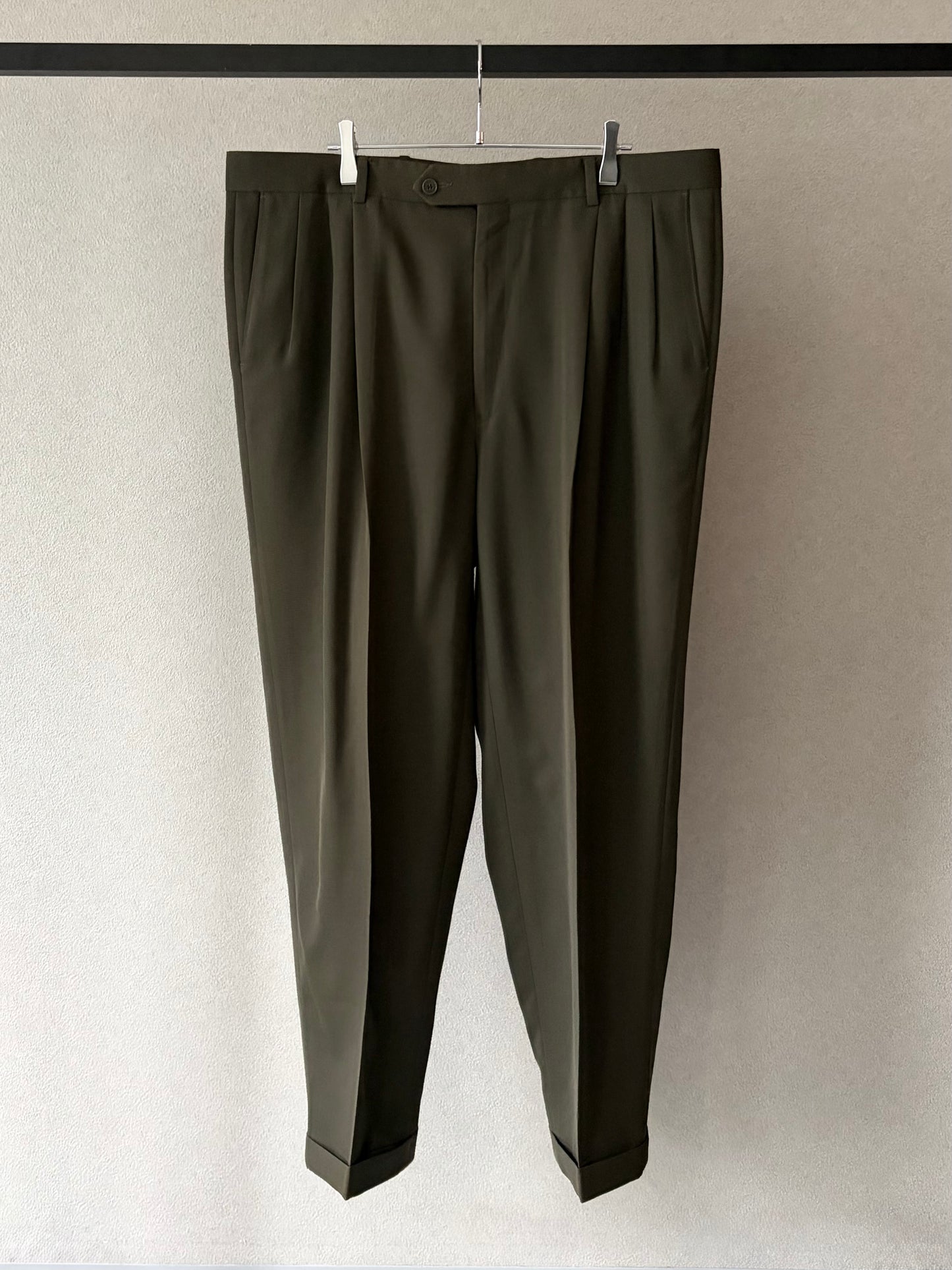 80's GIVENCHY wool slacks "Made in USA"