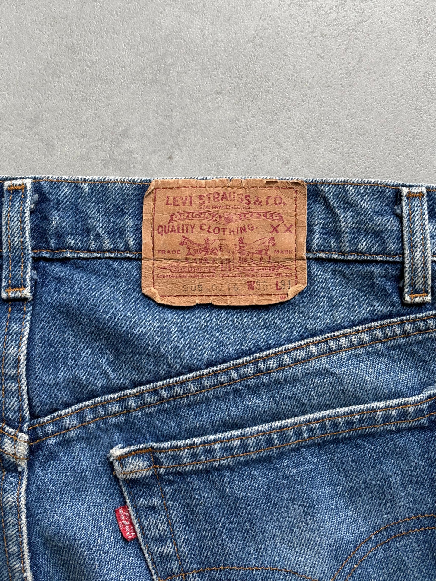 80's Levi's 505 denim pants "Made in USA"