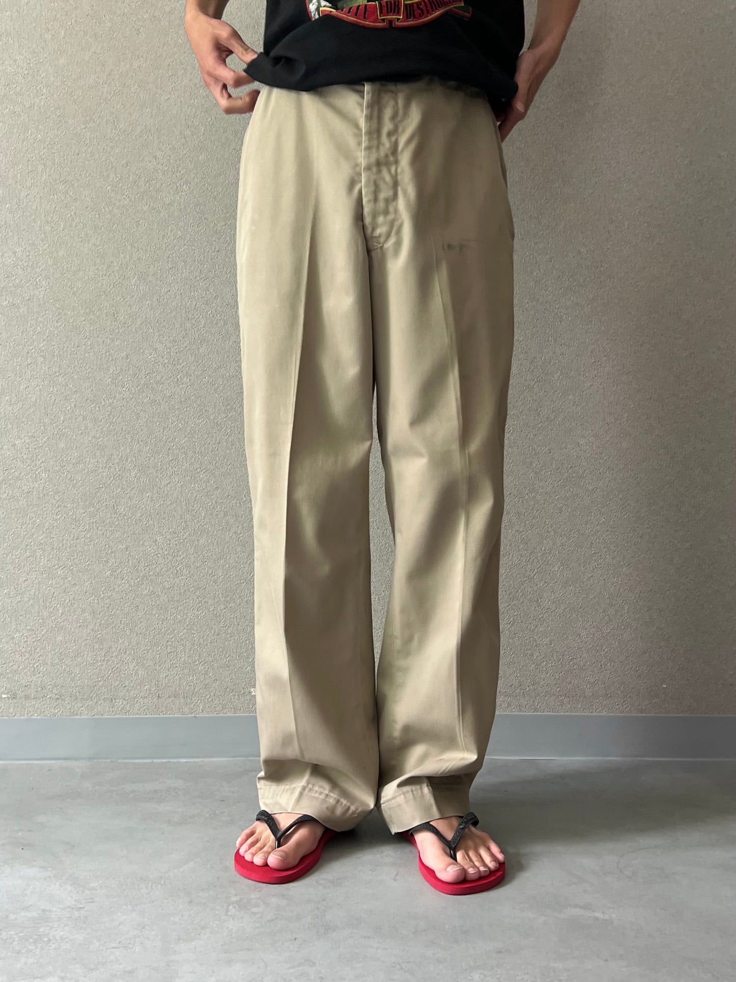 70's US.ARMY chino pants